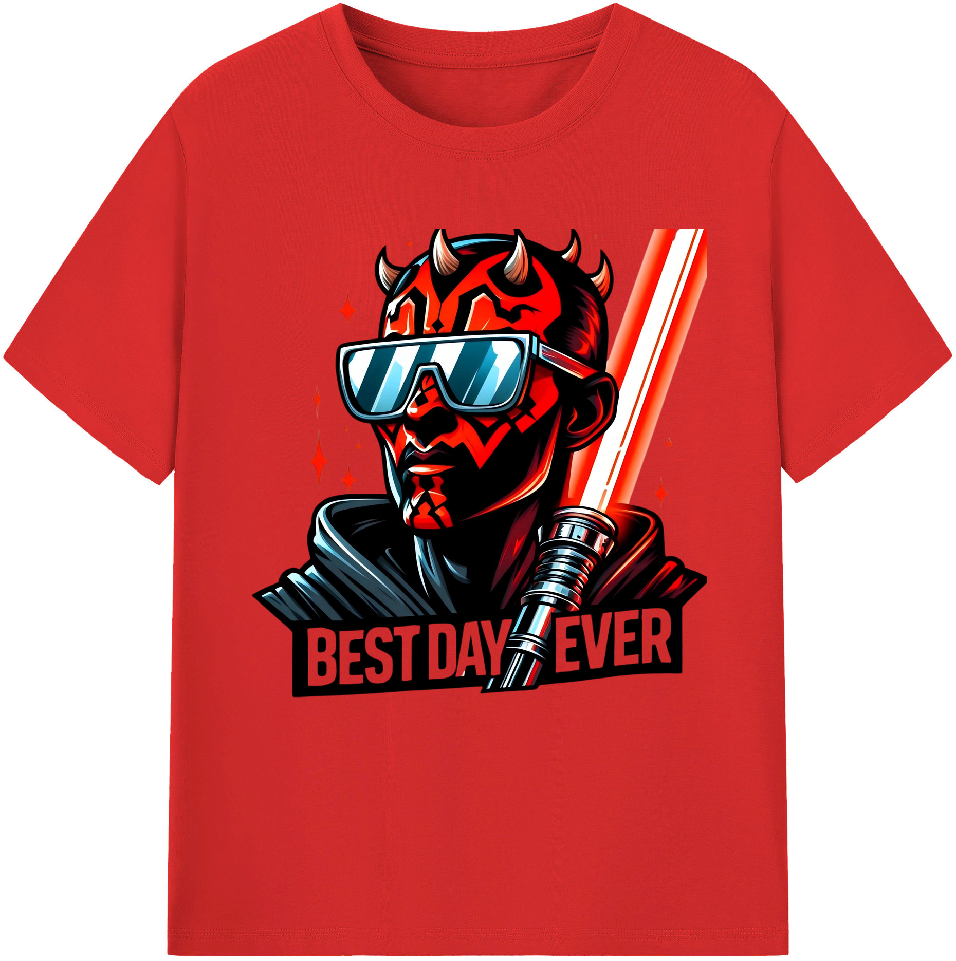 （画像用） スター・ウォーズ Star Wars 綿100％半袖Tシャツ（フロントプリント）