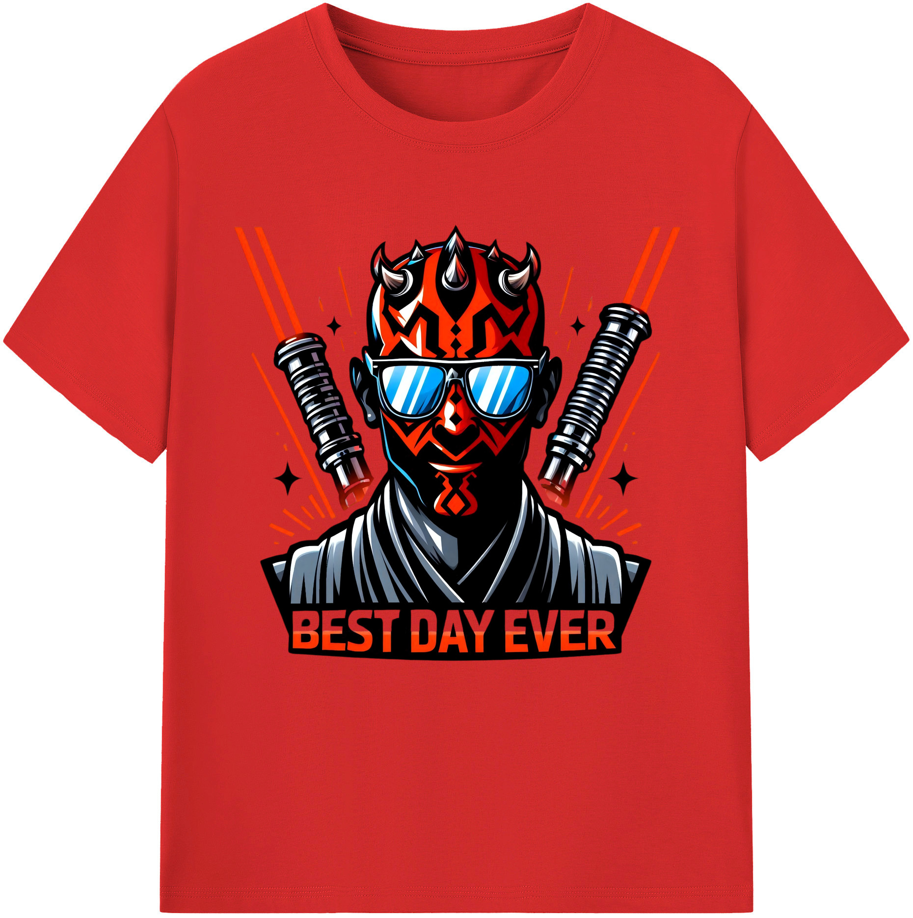 （画像用） スター・ウォーズ Star Wars 綿100％半袖Tシャツ（フロントプリント）