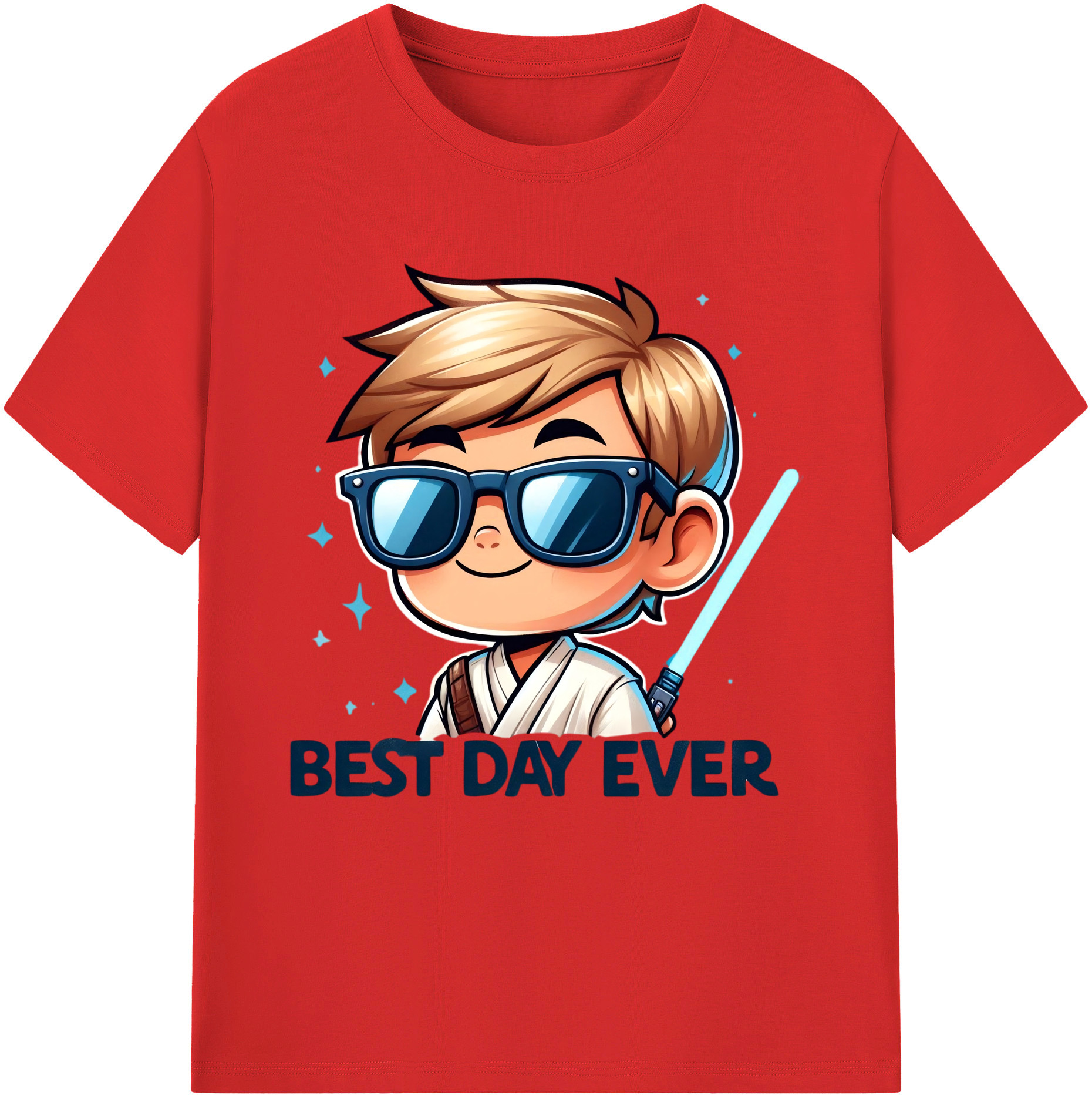 （画像用） スター・ウォーズ Star Wars 綿100％半袖Tシャツ（フロントプリント）