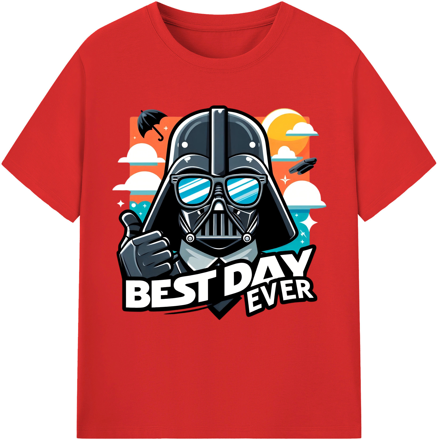 （画像用） スター・ウォーズ Star Wars 綿100％半袖Tシャツ（フロントプリント）