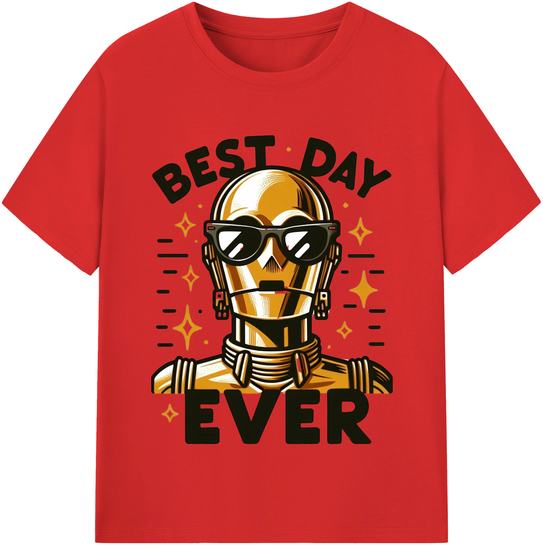 （画像用） スター・ウォーズ Star Wars 綿100％半袖Tシャツ（フロントプリント）