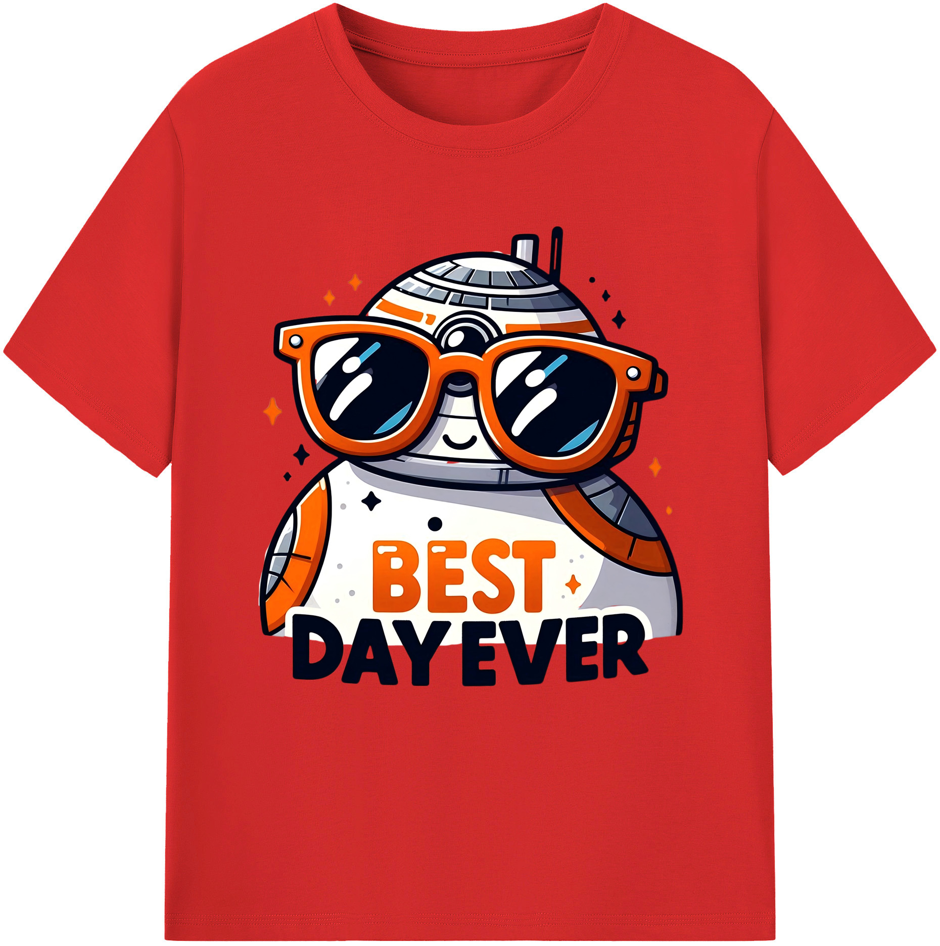 （画像用） スター・ウォーズ Star Wars 綿100％半袖Tシャツ（フロントプリント）