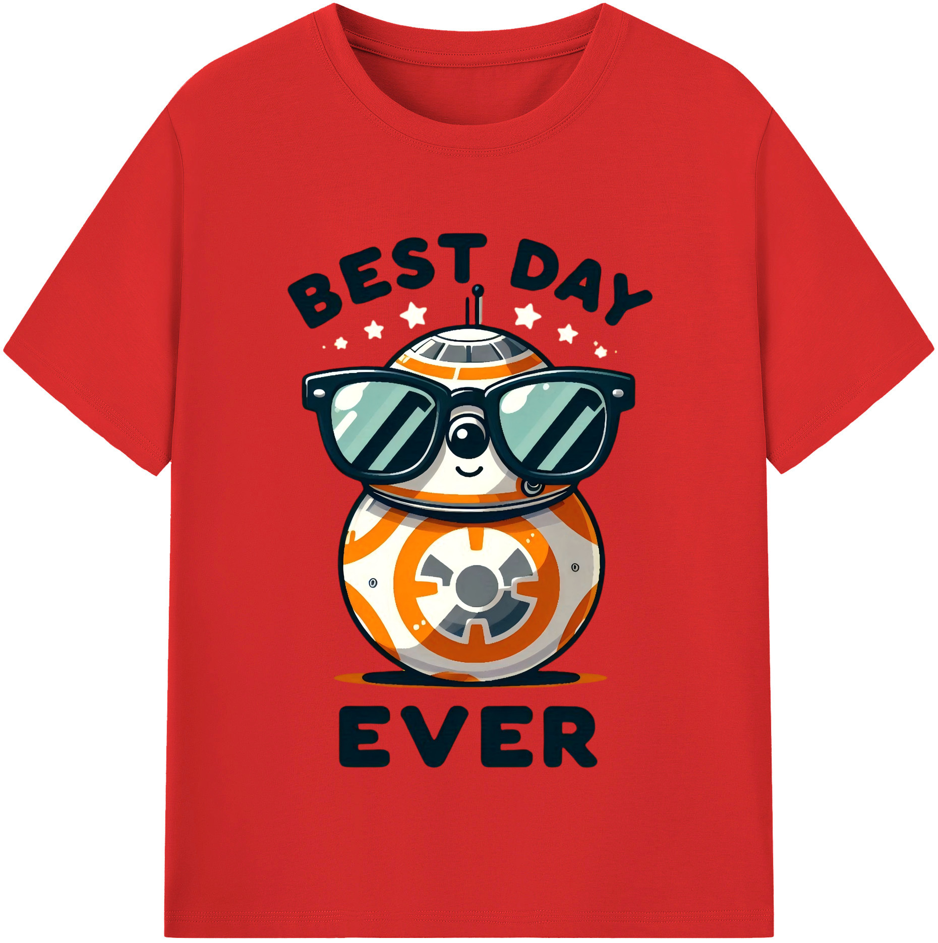 （画像用） スター・ウォーズ Star Wars 綿100％半袖Tシャツ（フロントプリント）