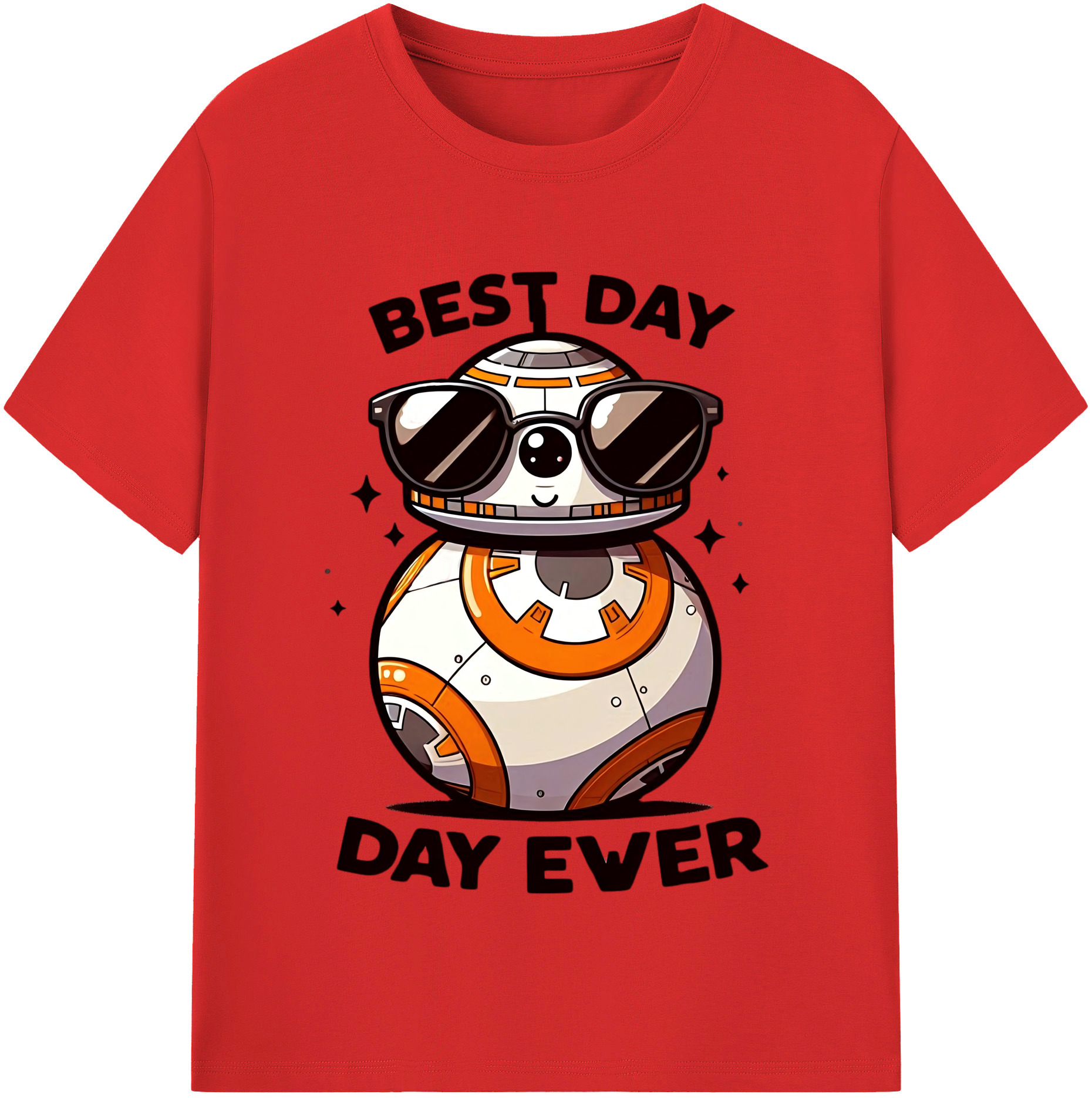 （画像用） スター・ウォーズ Star Wars 綿100％半袖Tシャツ（フロントプリント）