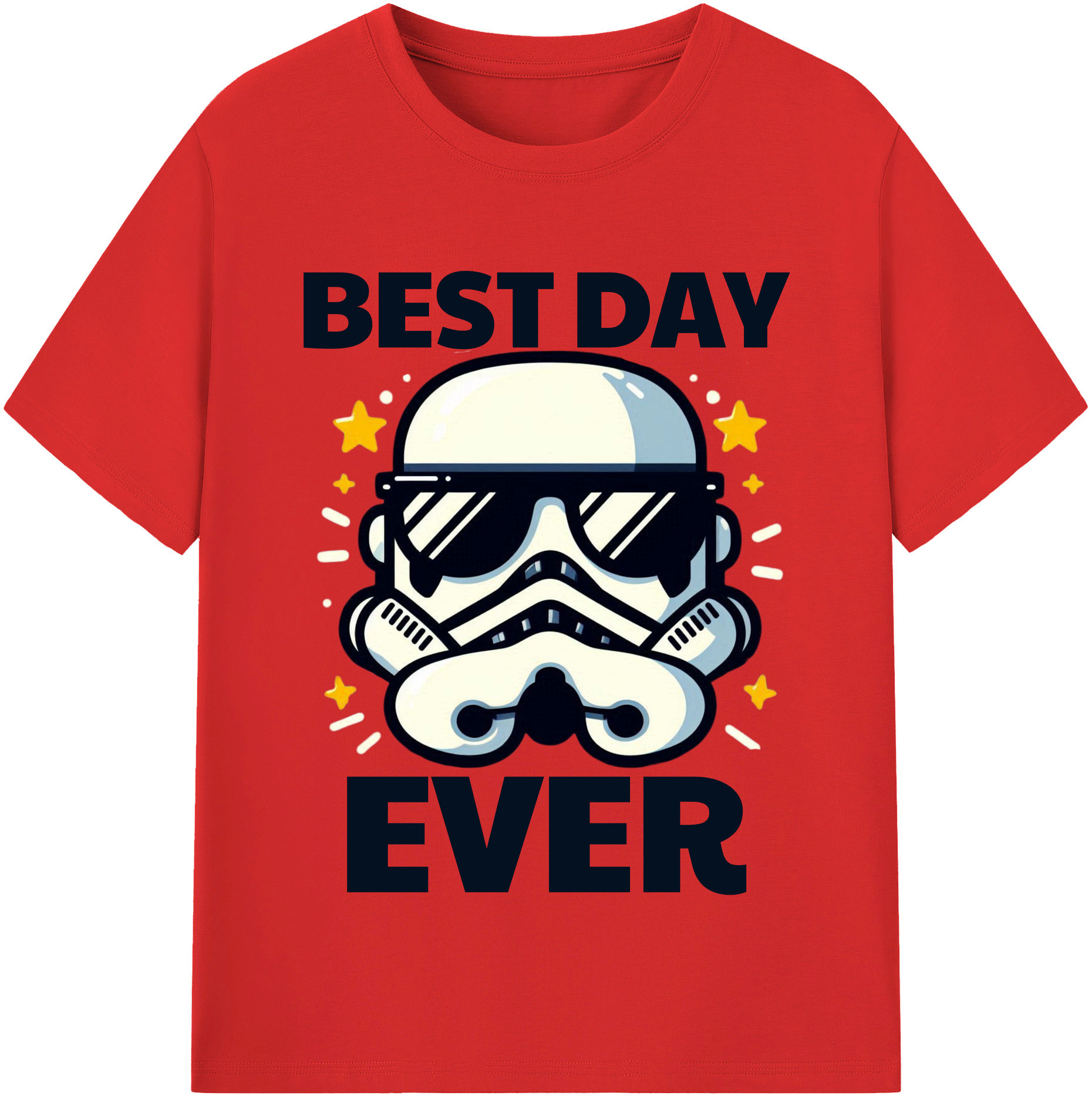 （画像用） スター・ウォーズ Star Wars 綿100％半袖Tシャツ（フロントプリント）