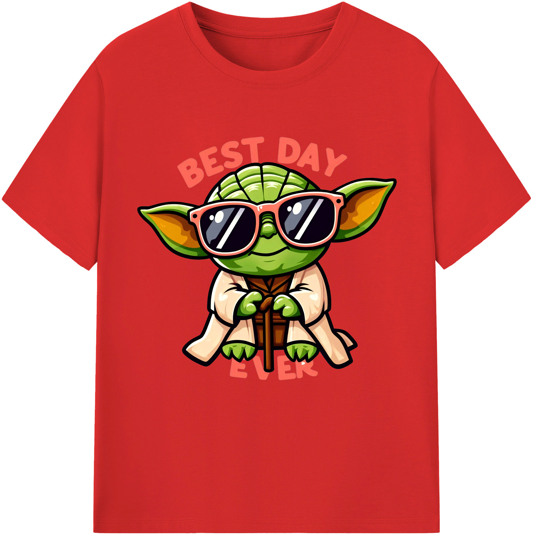 （画像用） スター・ウォーズ Star Wars 綿100％半袖Tシャツ（フロントプリント）