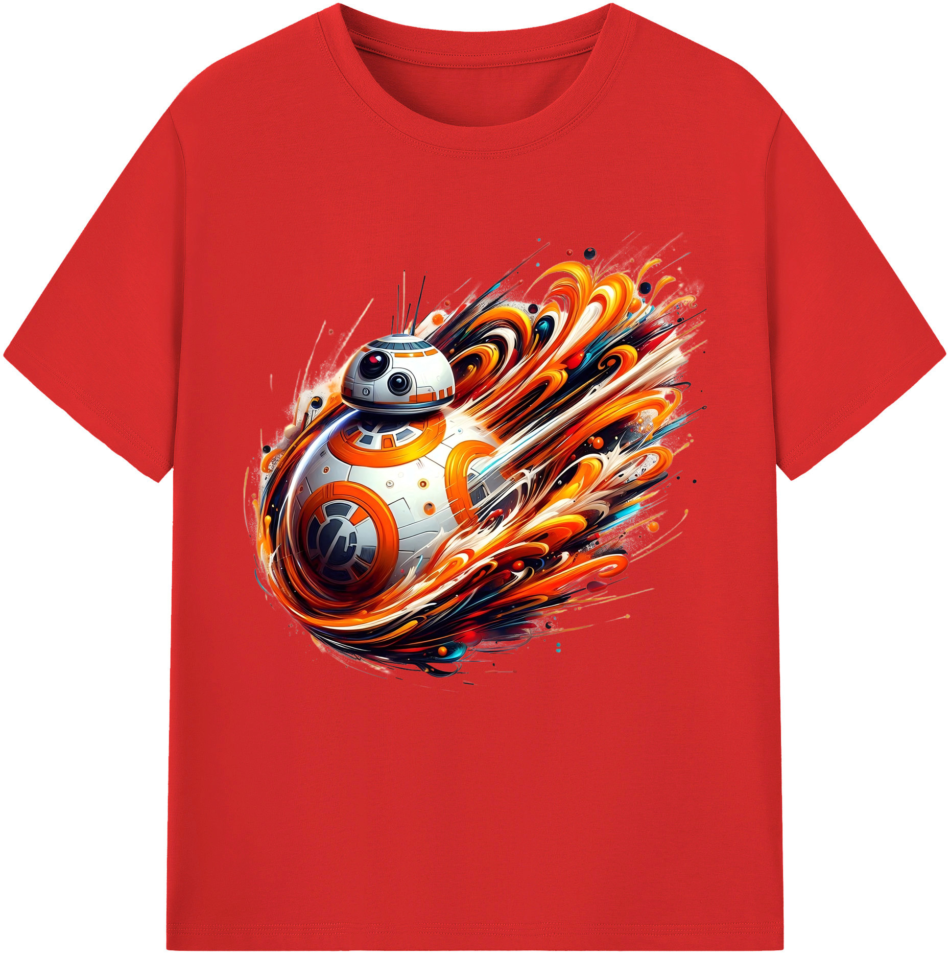 （画像用） スター・ウォーズ Star Wars 綿100％半袖Tシャツ（フロントプリント）