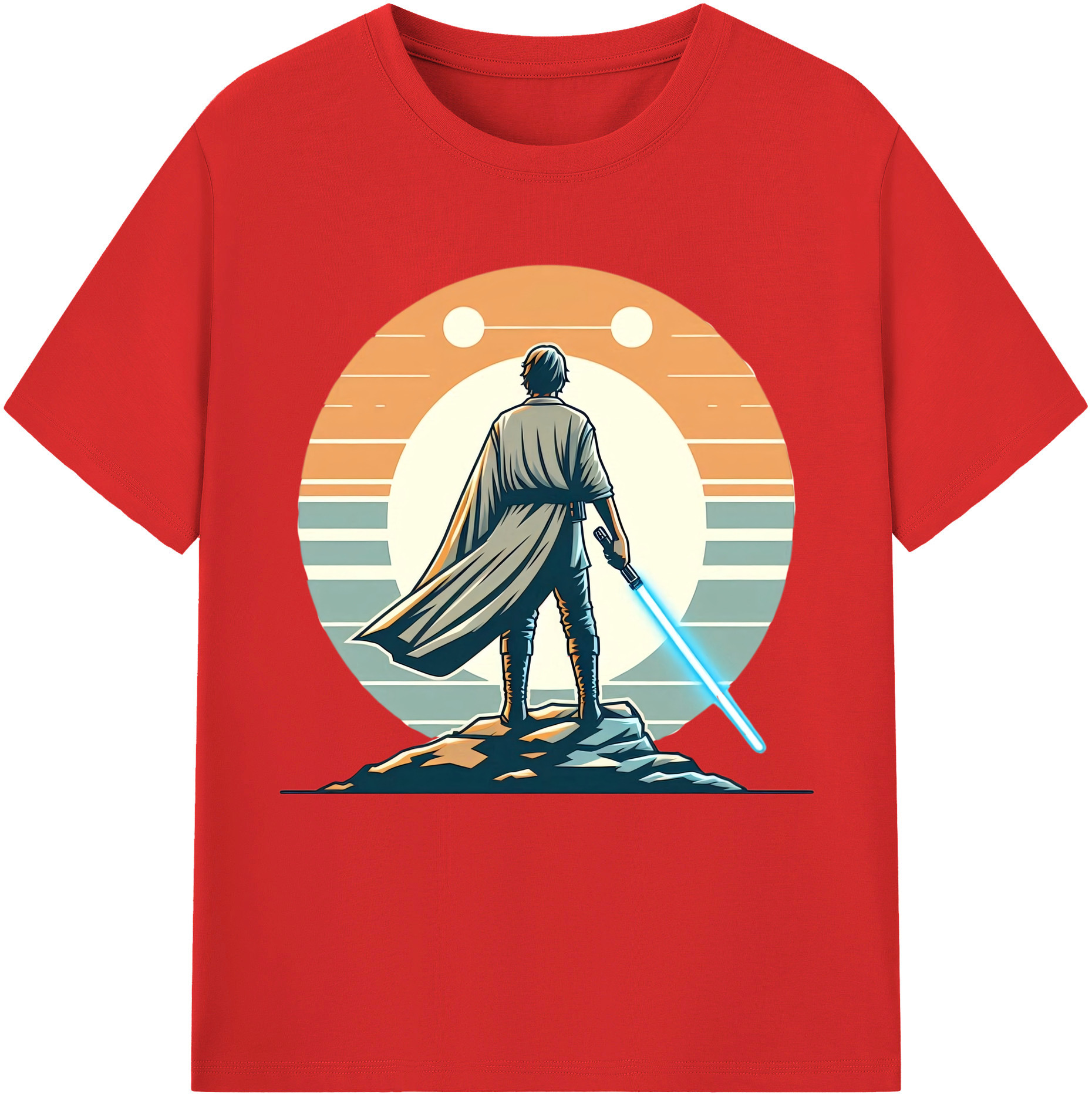 （画像用） スター・ウォーズ Star Wars 綿100％半袖Tシャツ（フロントプリント）