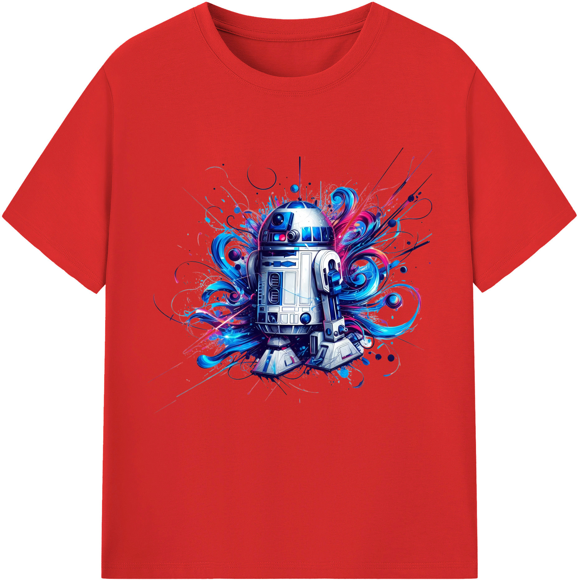 （画像用） スター・ウォーズ Star Wars 綿100％半袖Tシャツ（フロントプリント）