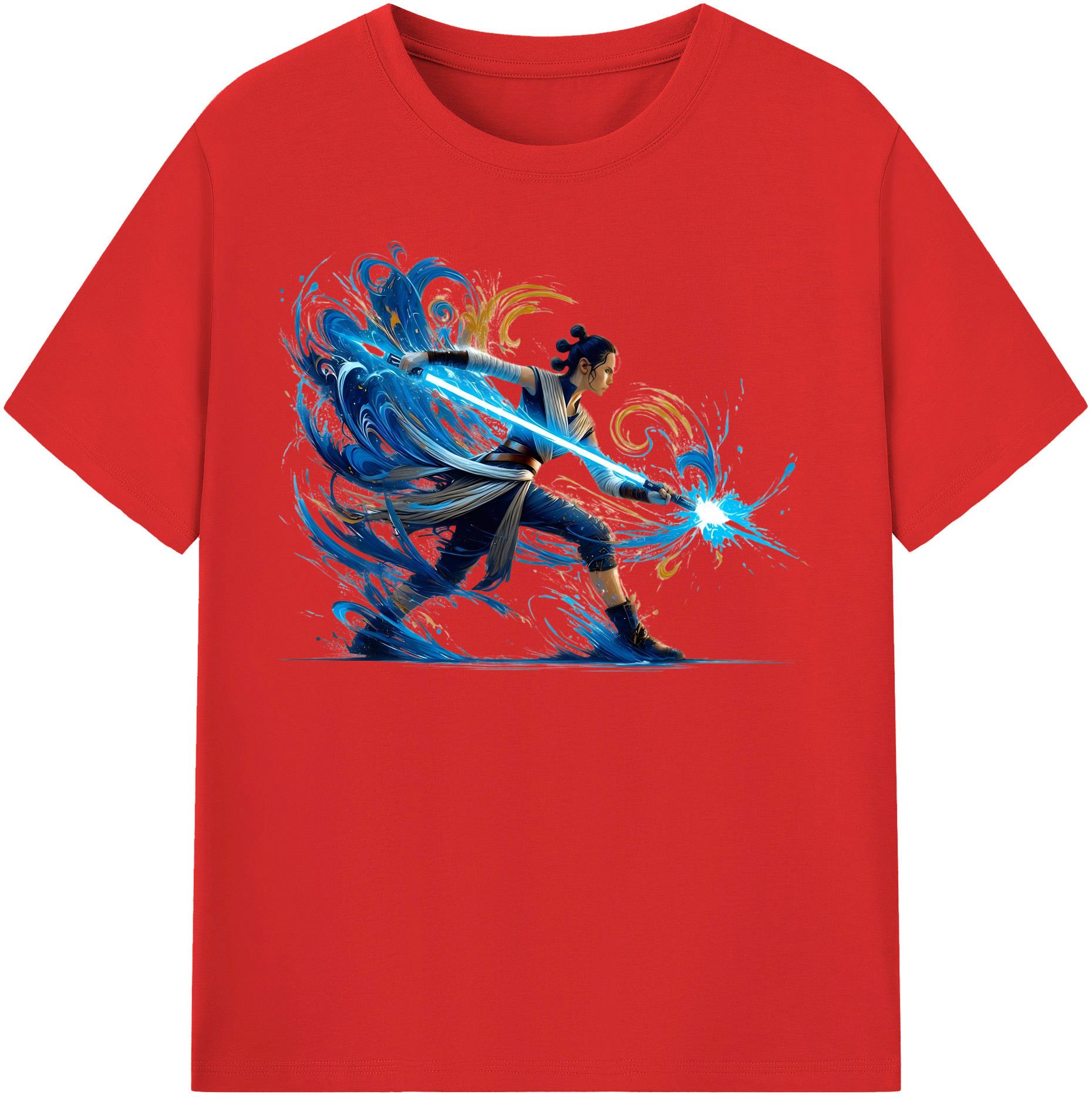 （画像用） スター・ウォーズ Star Wars 綿100％半袖Tシャツ（フロントプリント）