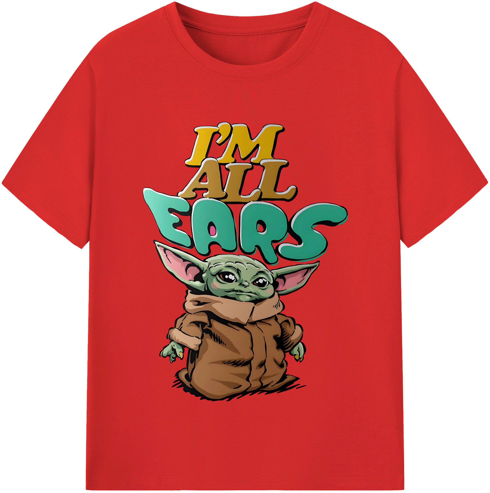 （画像用） スター・ウォーズ Star Wars 綿100％半袖Tシャツ（フロントプリント）