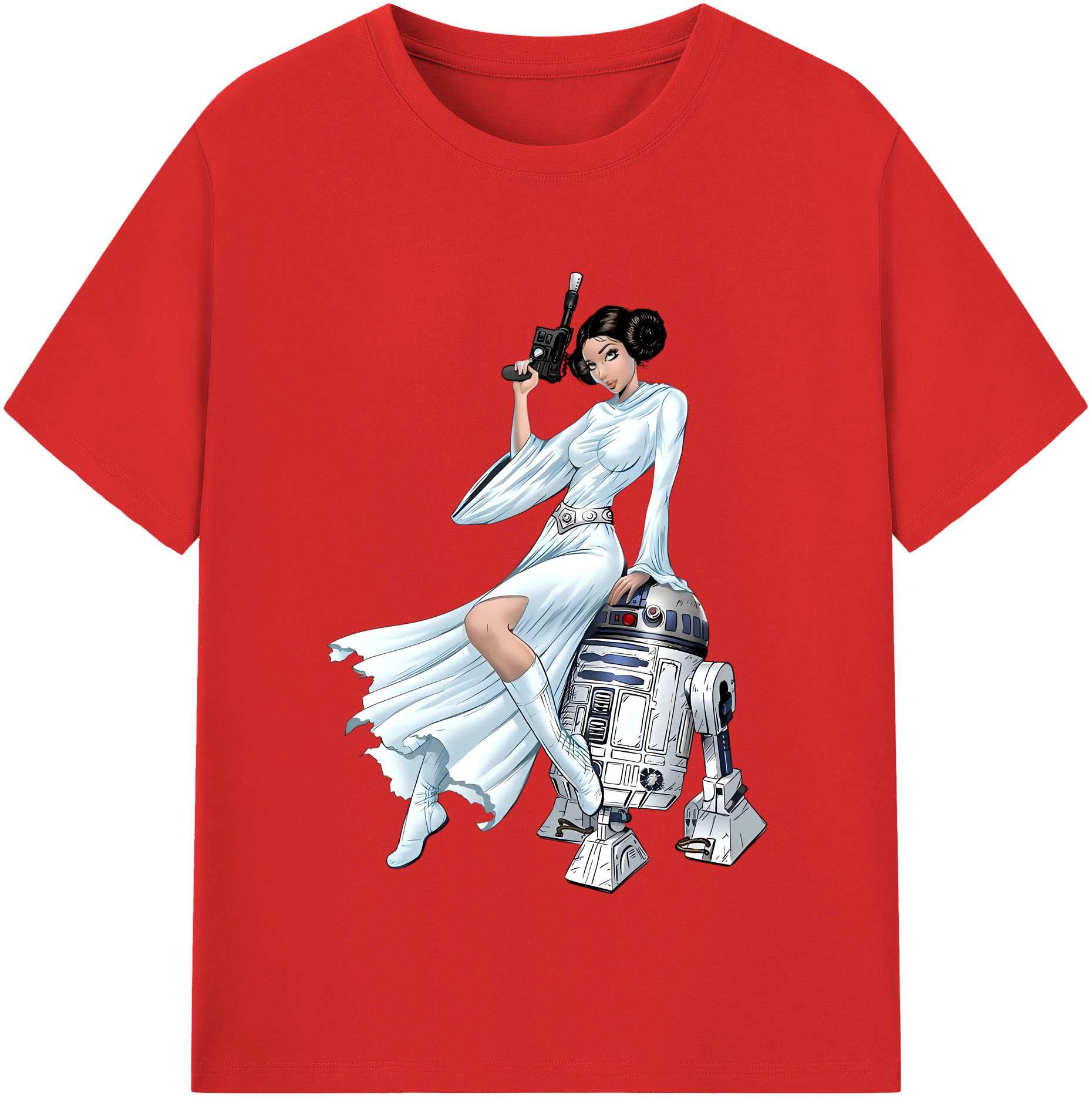 （画像用） スター・ウォーズ Star Wars 綿100％半袖Tシャツ（フロントプリント）