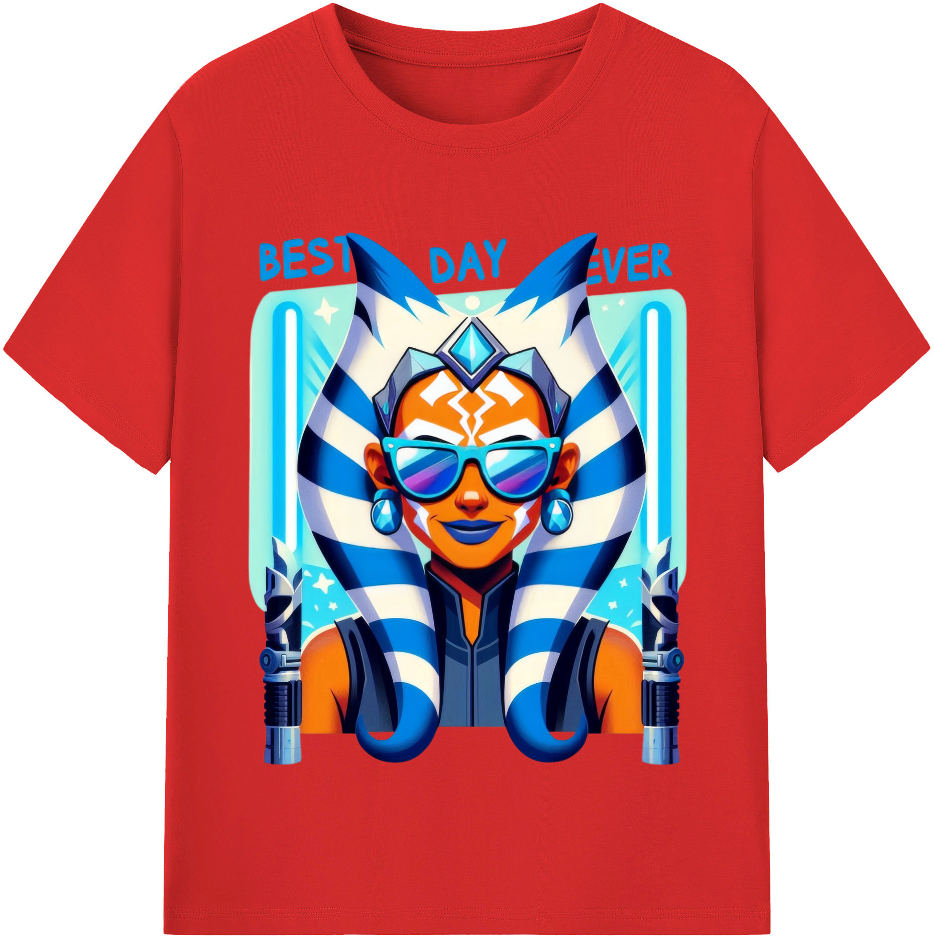 （画像用） スター・ウォーズ Star Wars 綿100％半袖Tシャツ（フロントプリント）