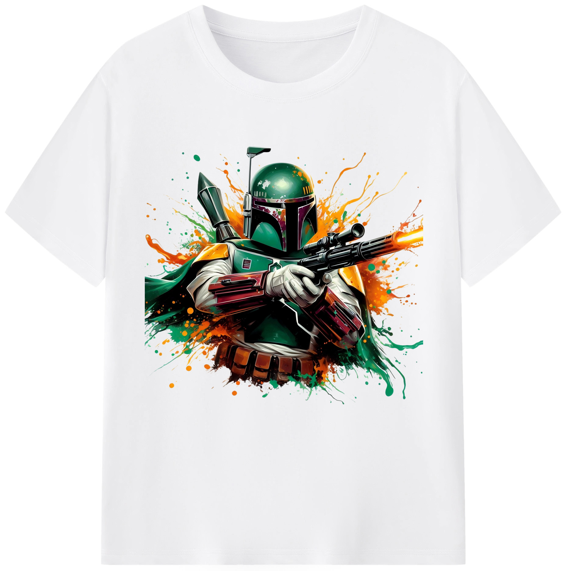 （画像用） スター・ウォーズ Star Wars 綿100％半袖Tシャツ（フロントプリント）