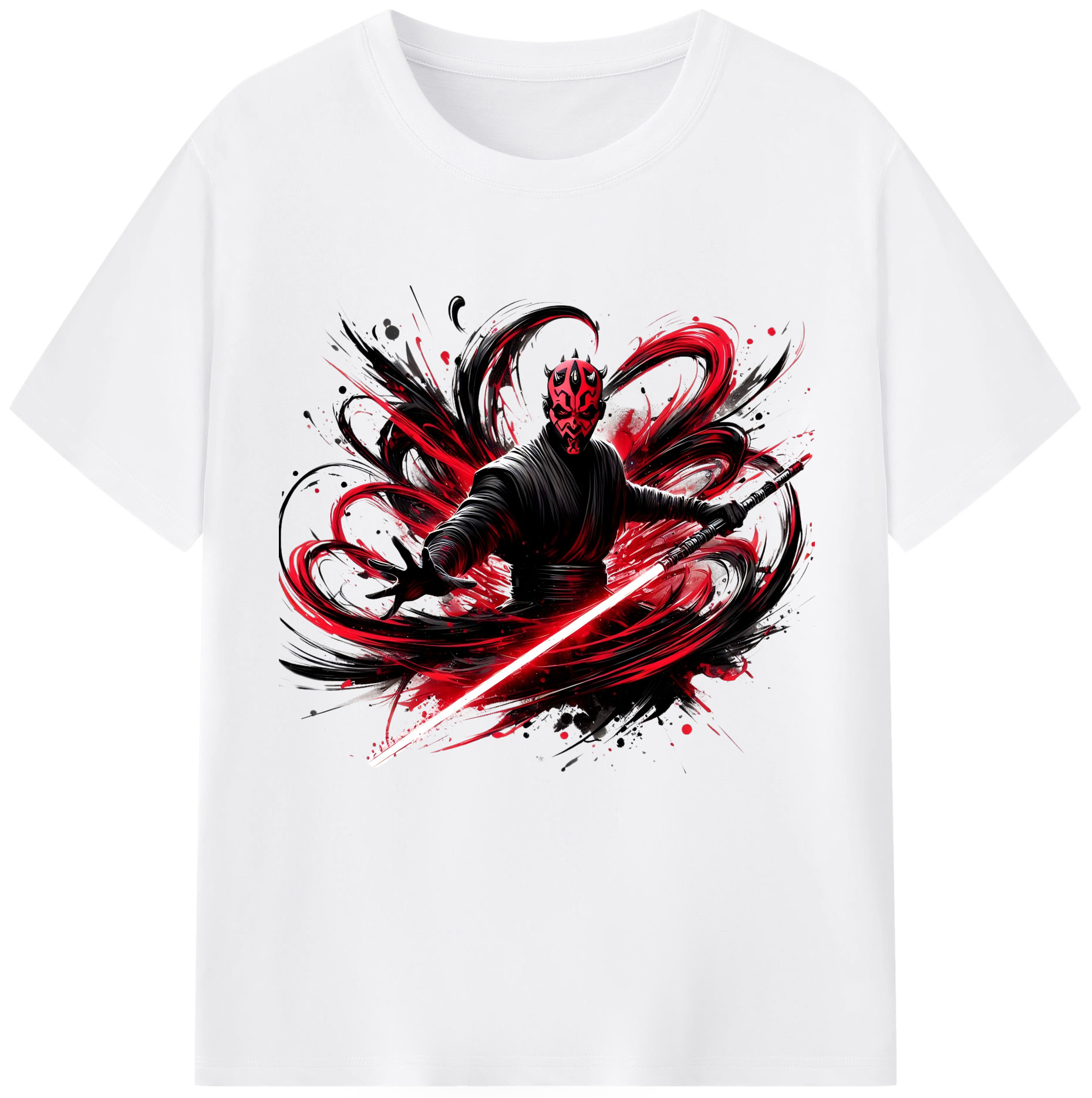 （画像用） スター・ウォーズ Star Wars 綿100％半袖Tシャツ（フロントプリント）