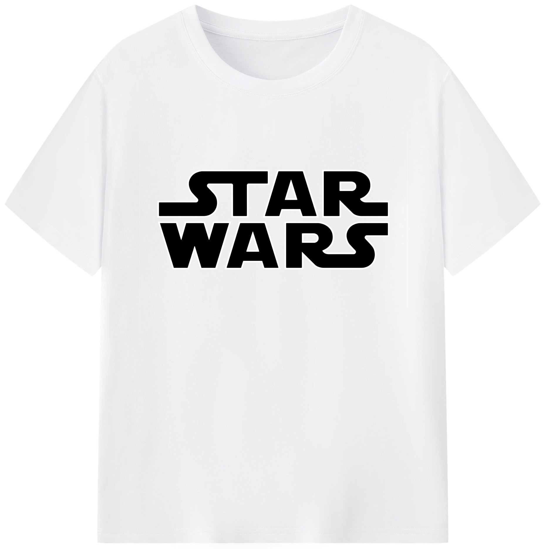 （画像用） スター・ウォーズ Star Wars 綿100％半袖Tシャツ（フロントプリント）