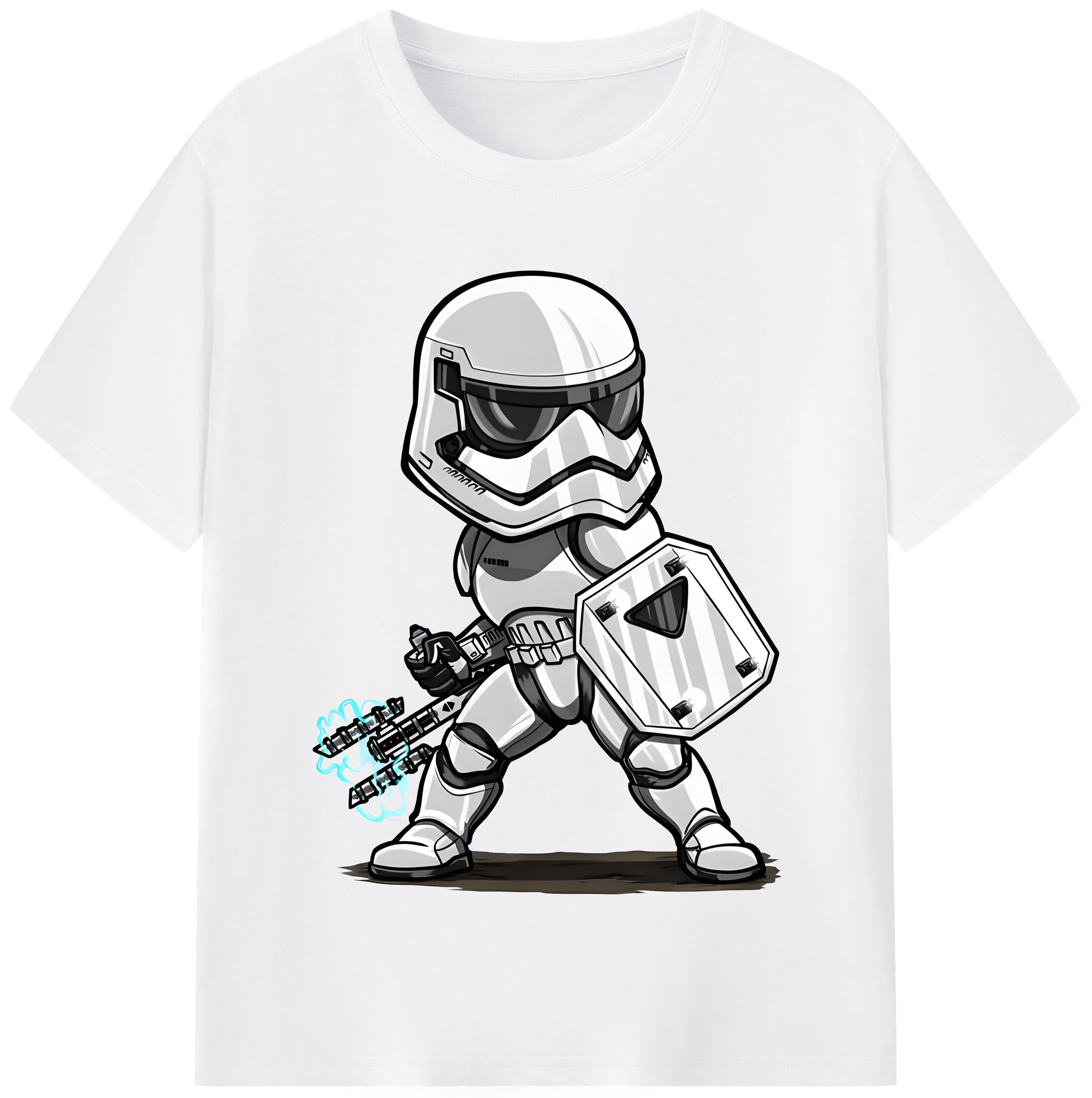 （画像用） スター・ウォーズ Star Wars 綿100％半袖Tシャツ（フロントプリント）