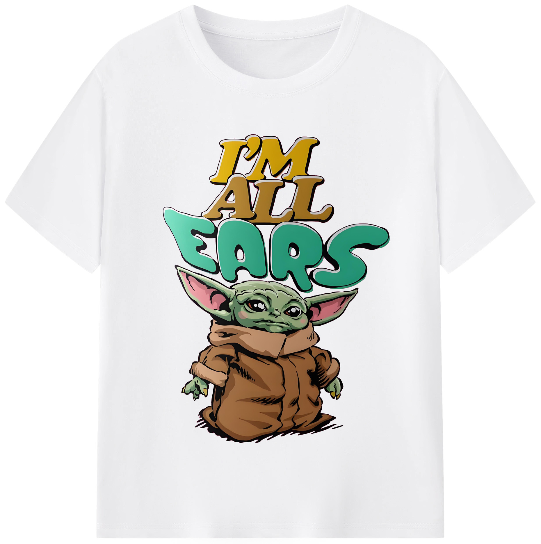 （画像用） スター・ウォーズ Star Wars 綿100％半袖Tシャツ（フロントプリント）