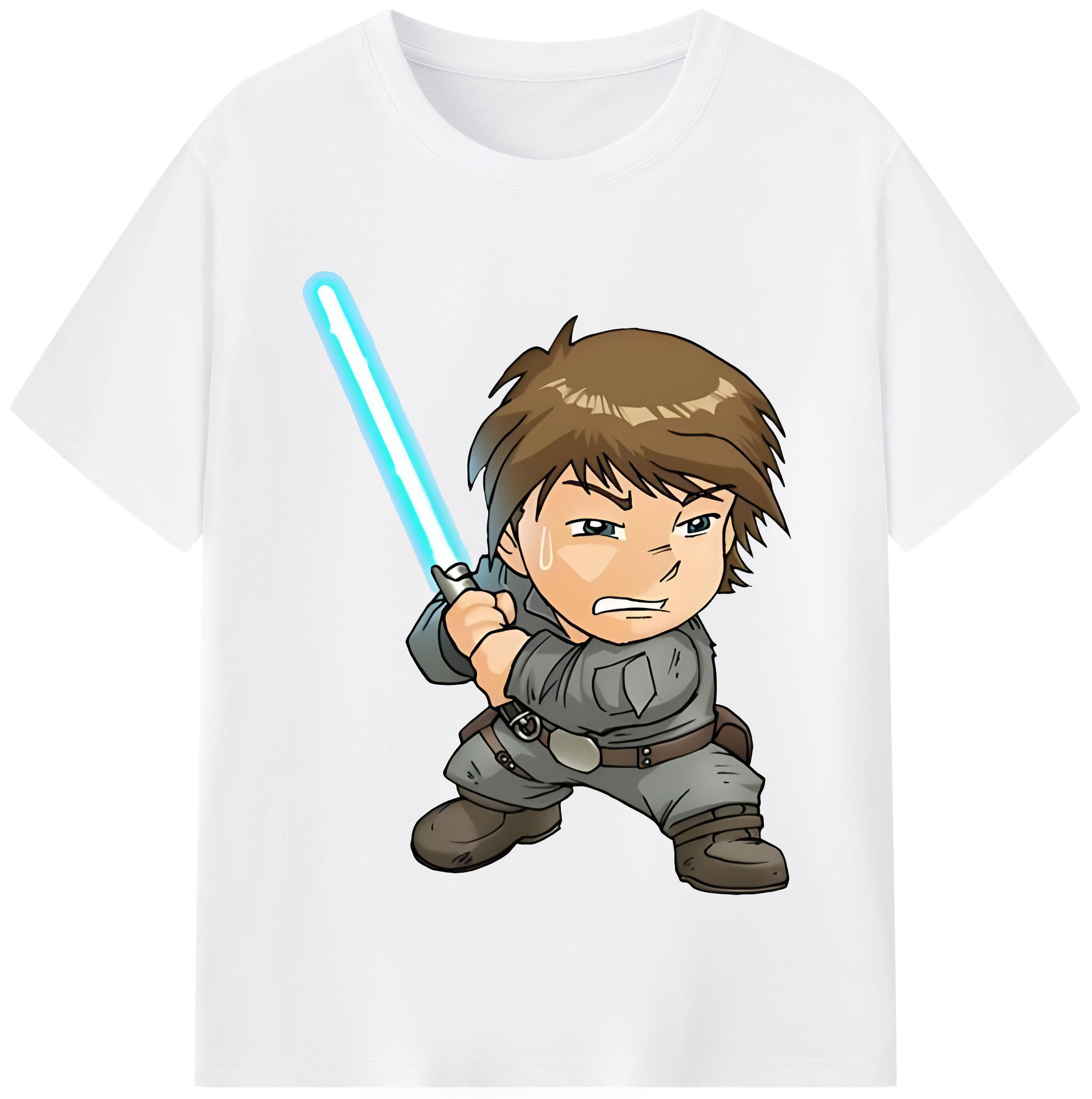 （画像用） スター・ウォーズ Star Wars 綿100％半袖Tシャツ（フロントプリント）
