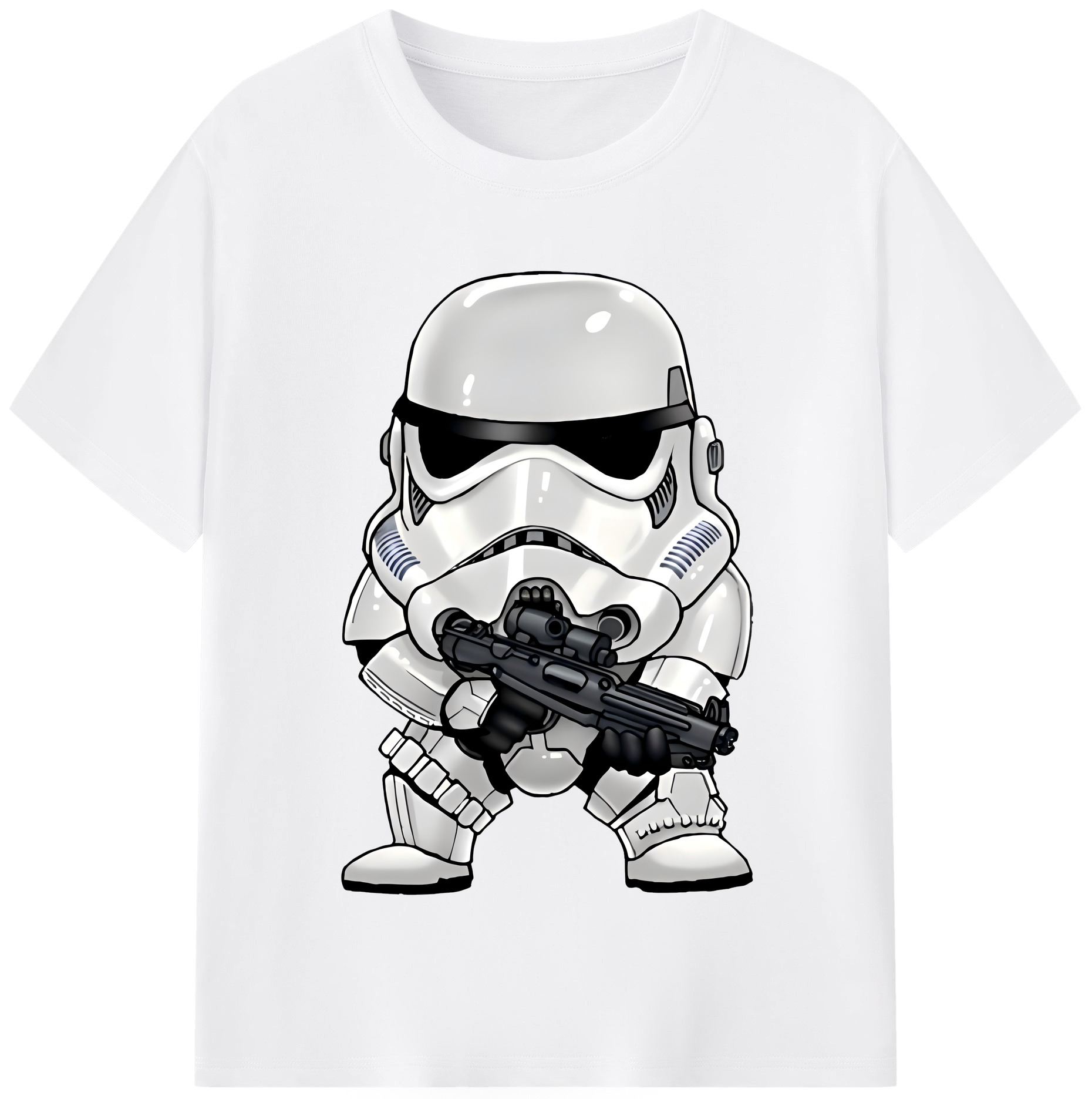 （画像用） スター・ウォーズ Star Wars 綿100％半袖Tシャツ（フロントプリント）