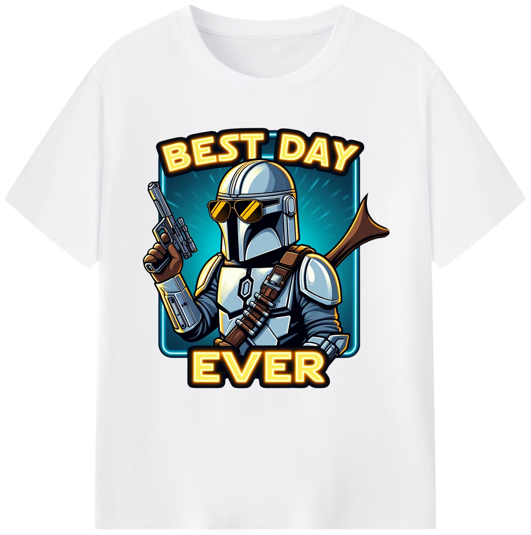 （画像用） スター・ウォーズ Star Wars 綿100％半袖Tシャツ（フロントプリント）