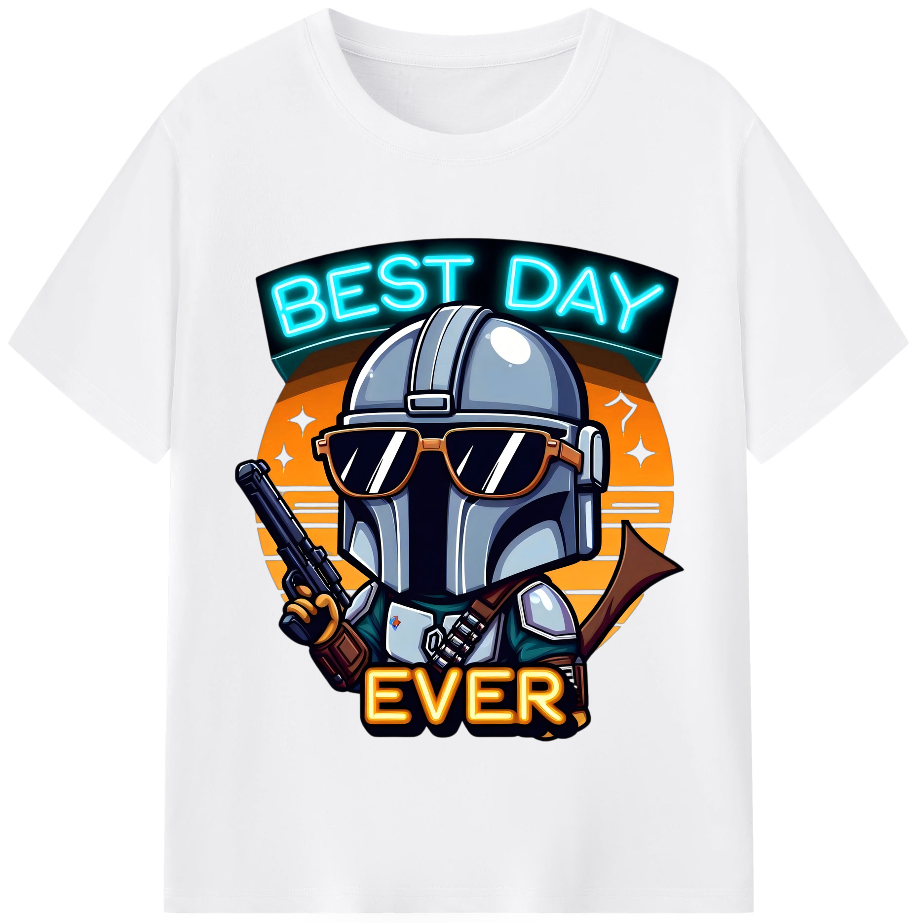 （画像用） スター・ウォーズ Star Wars 綿100％半袖Tシャツ（フロントプリント）