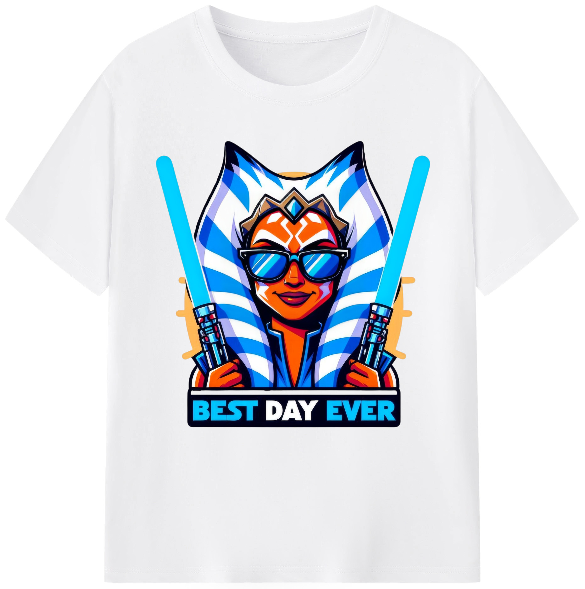 （画像用） スター・ウォーズ Star Wars 綿100％半袖Tシャツ（フロントプリント）