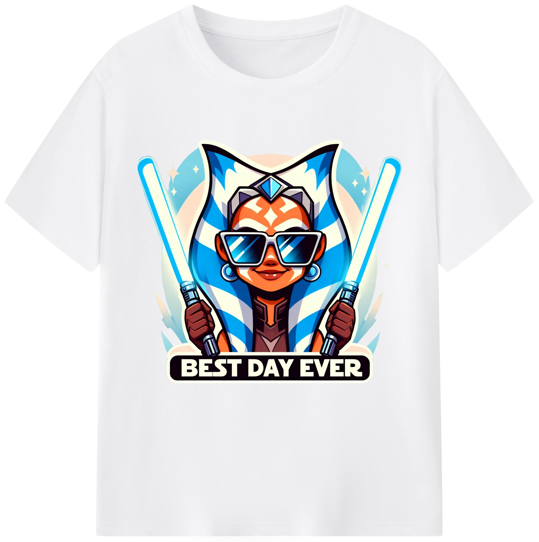 （画像用） スター・ウォーズ Star Wars 綿100％半袖Tシャツ（フロントプリント）