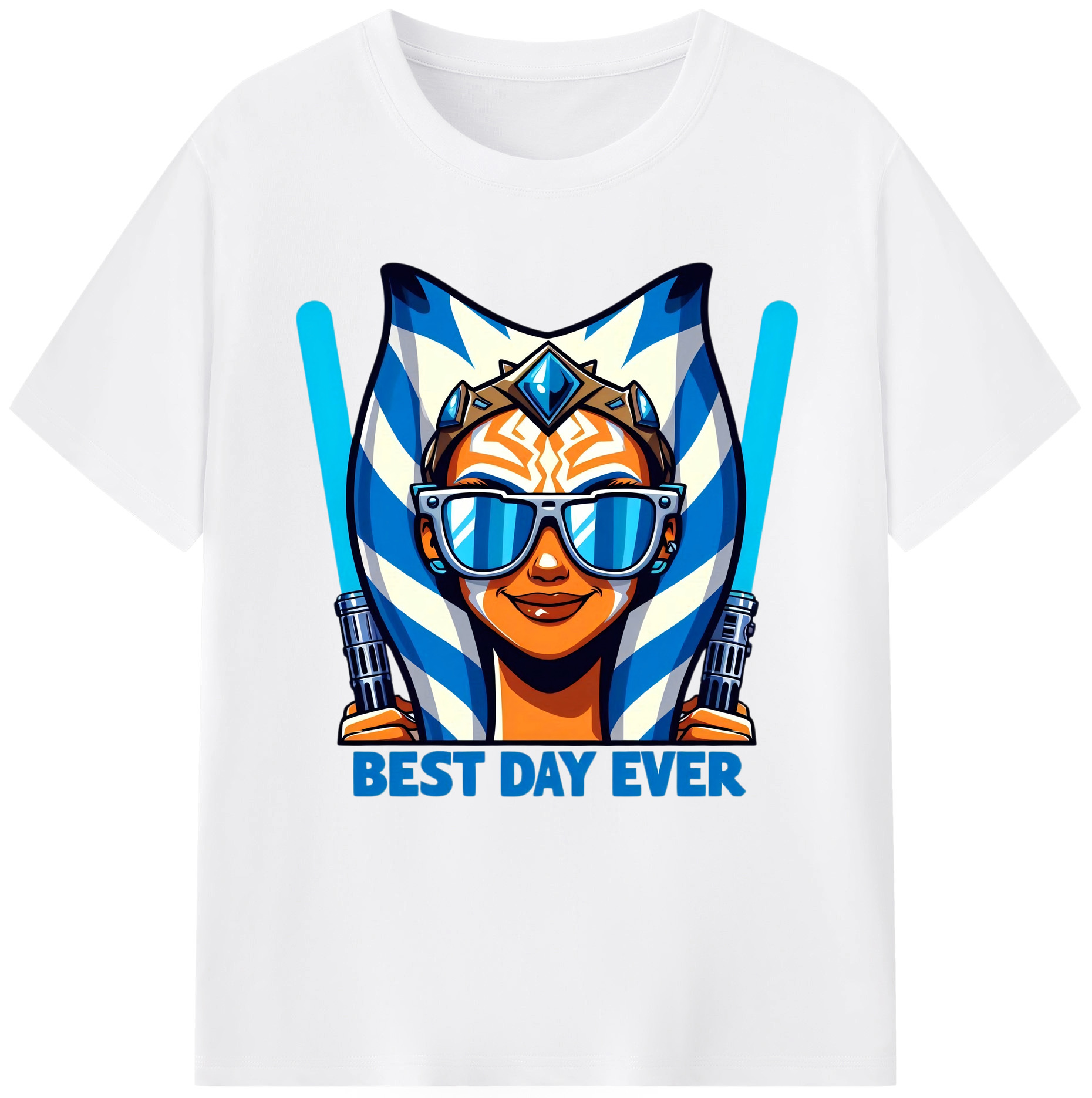 （画像用） スター・ウォーズ Star Wars 綿100％半袖Tシャツ（フロントプリント）