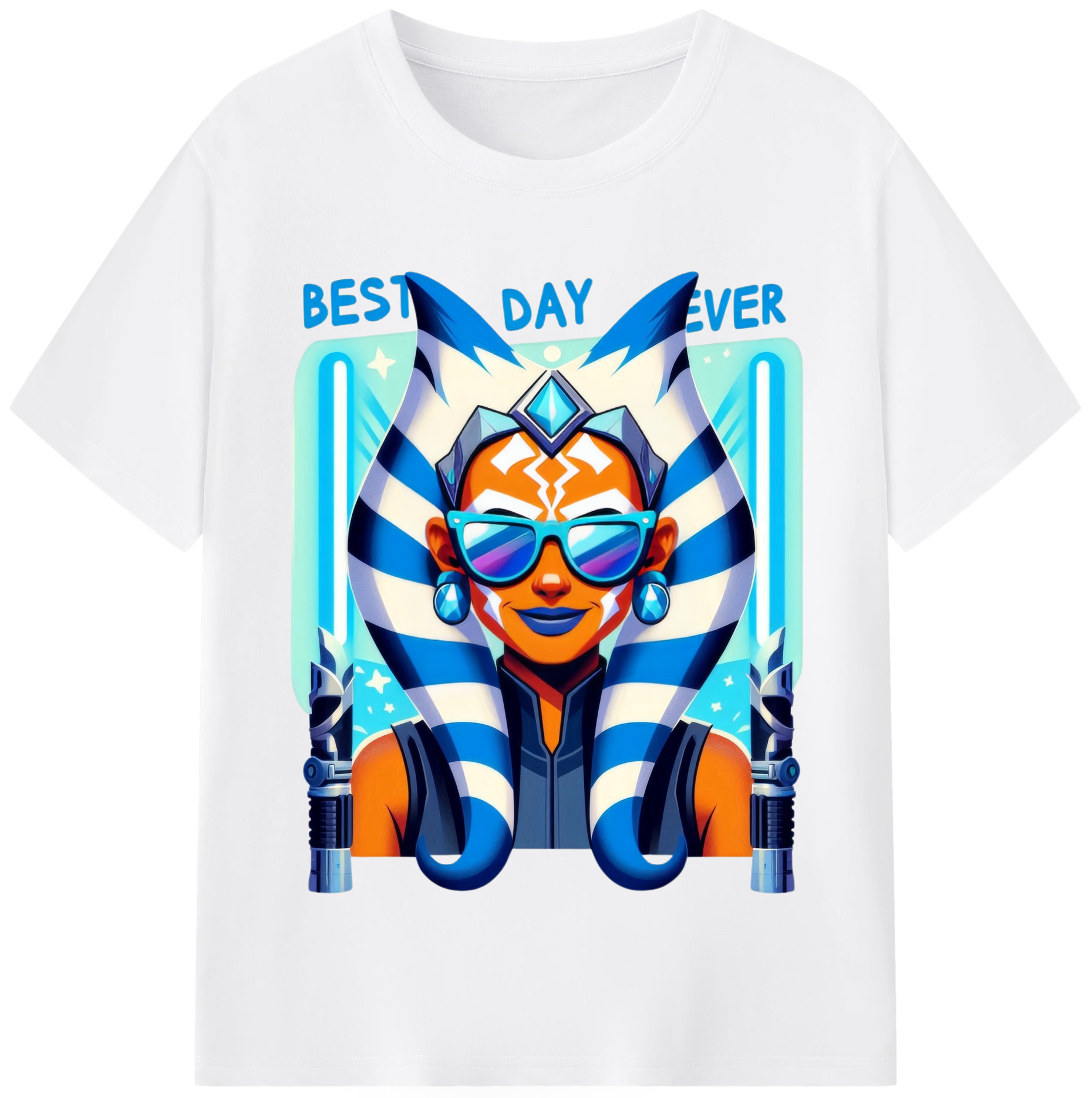 （画像用） スター・ウォーズ Star Wars 綿100％半袖Tシャツ（フロントプリント）