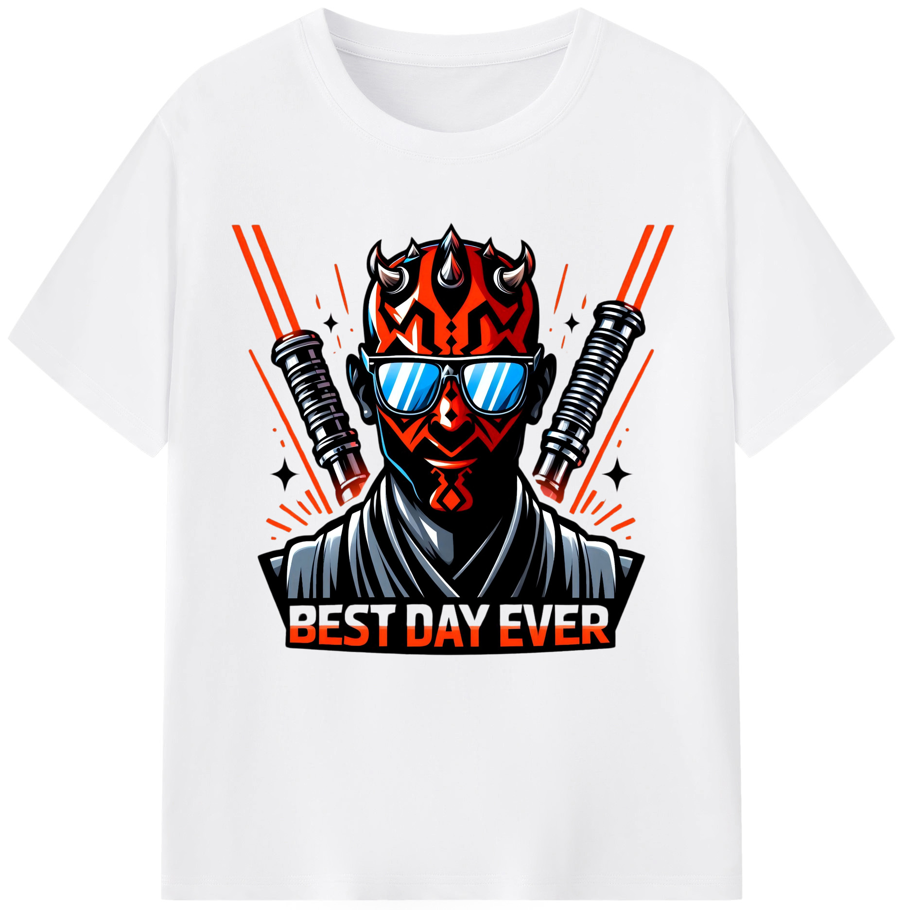 （画像用） スター・ウォーズ Star Wars 綿100％半袖Tシャツ（フロントプリント）