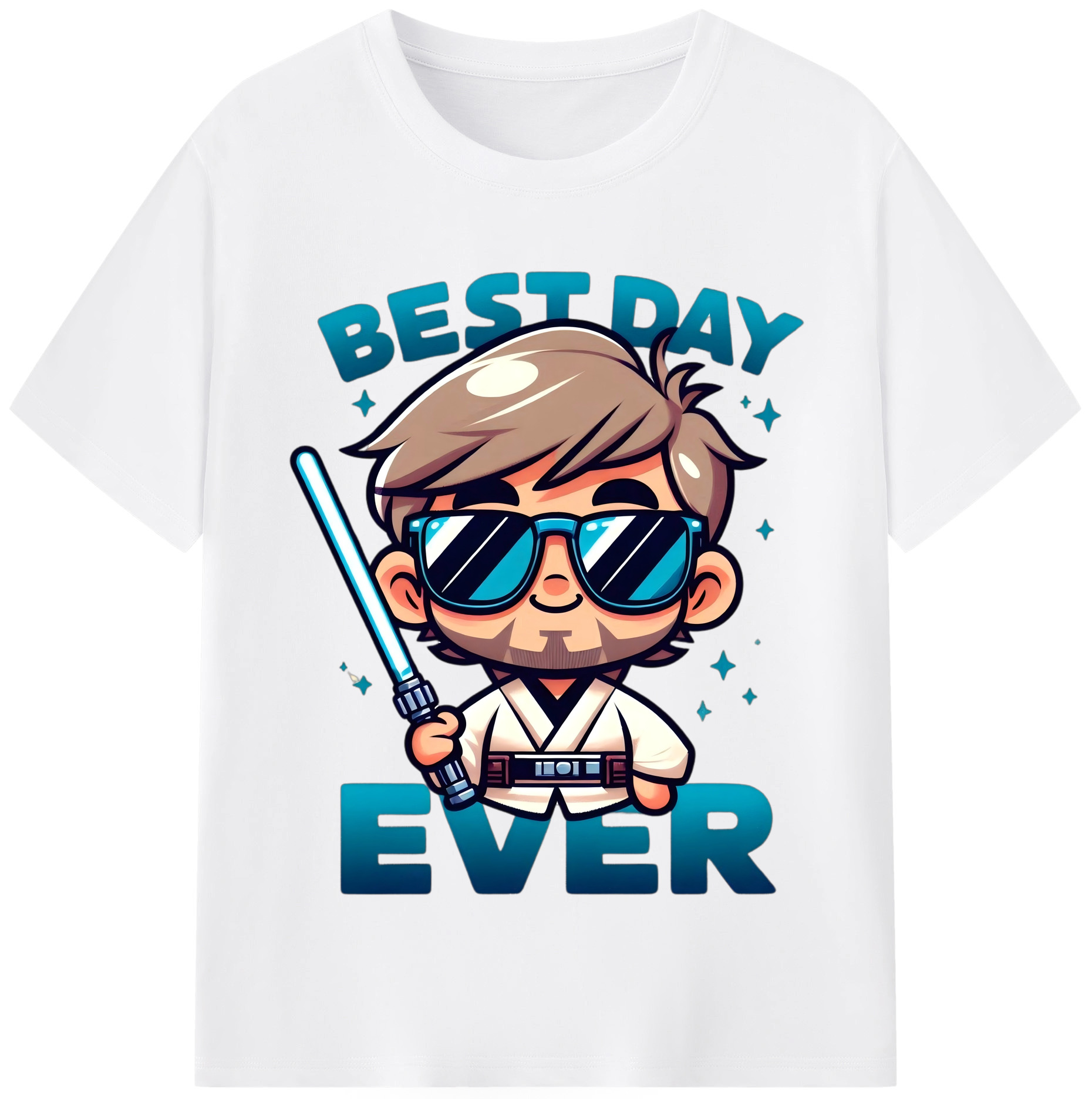 （画像用） スター・ウォーズ Star Wars 綿100％半袖Tシャツ（フロントプリント）