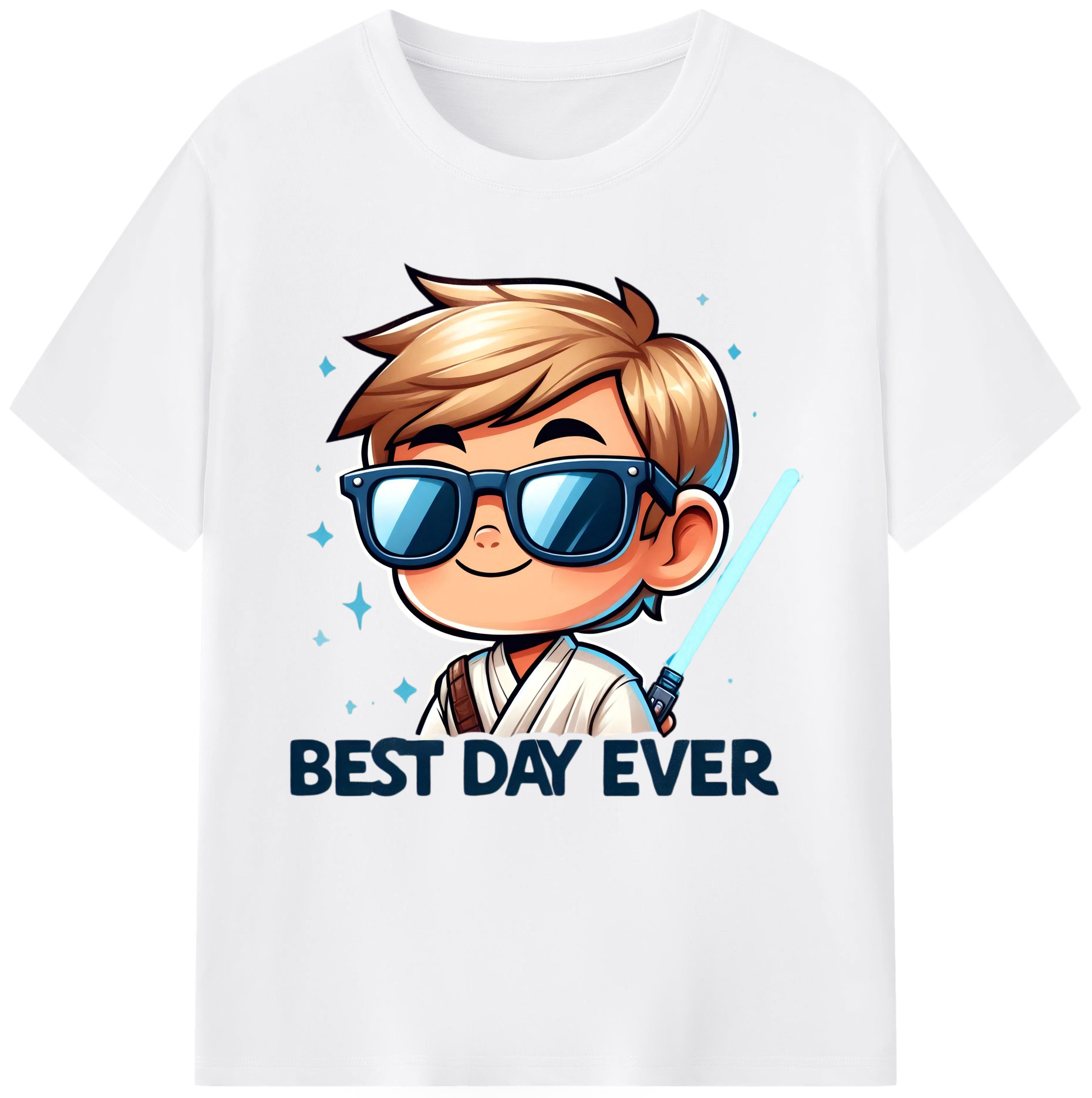 （画像用） スター・ウォーズ Star Wars 綿100％半袖Tシャツ（フロントプリント）