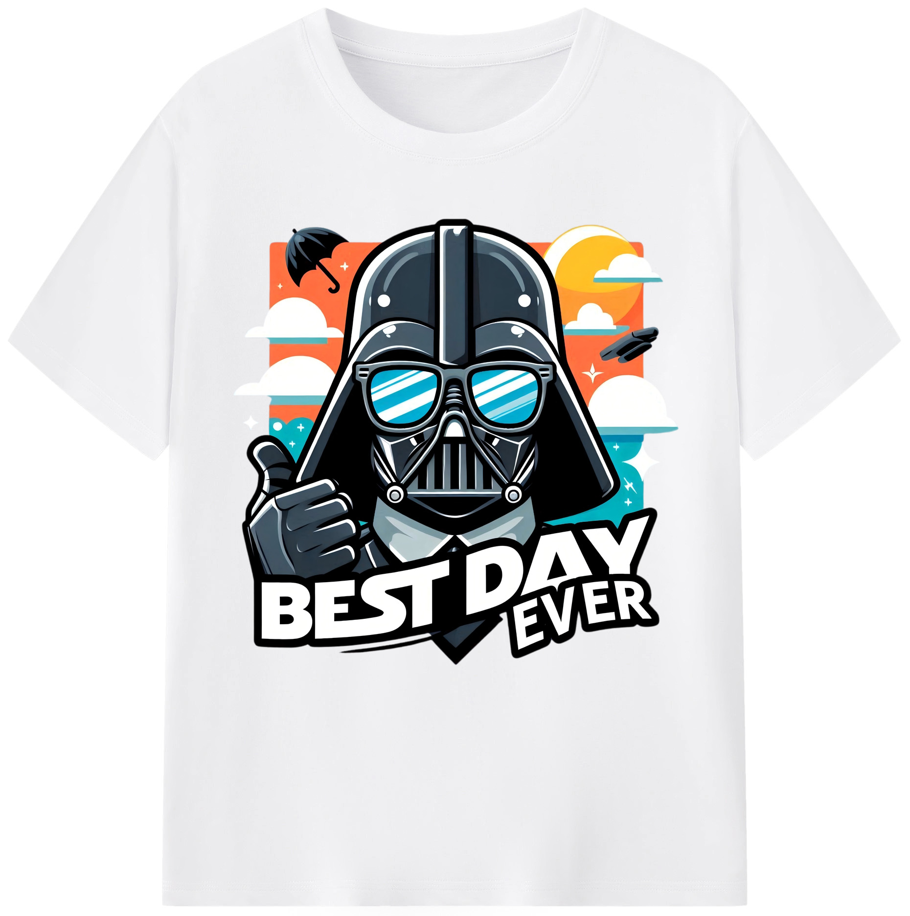 （画像用） スター・ウォーズ Star Wars 綿100％半袖Tシャツ（フロントプリント）