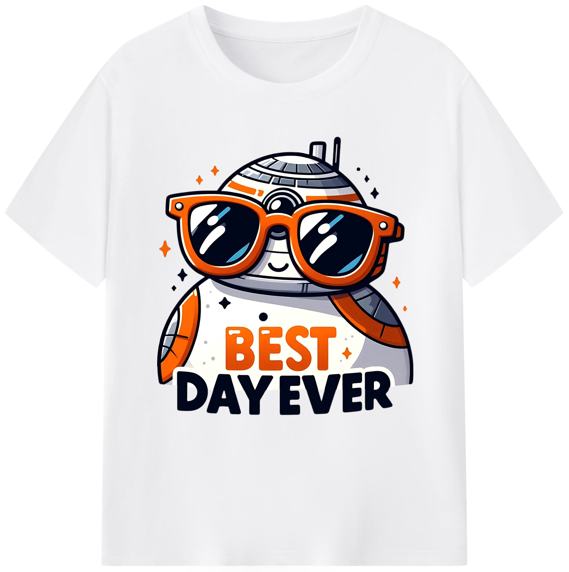 （画像用） スター・ウォーズ Star Wars 綿100％半袖Tシャツ（フロントプリント）