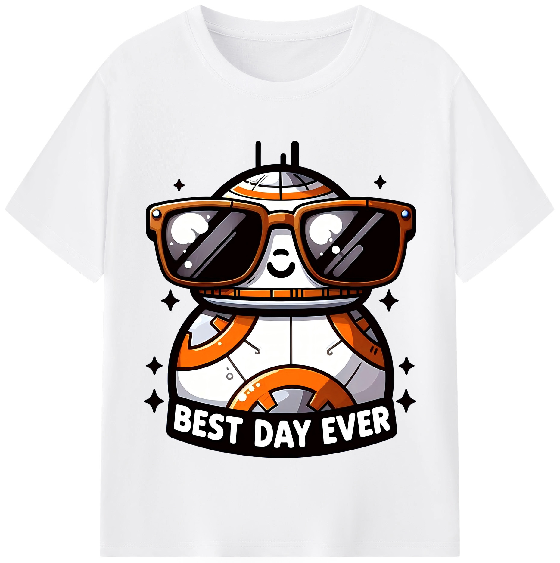 （画像用） スター・ウォーズ Star Wars 綿100％半袖Tシャツ（フロントプリント）