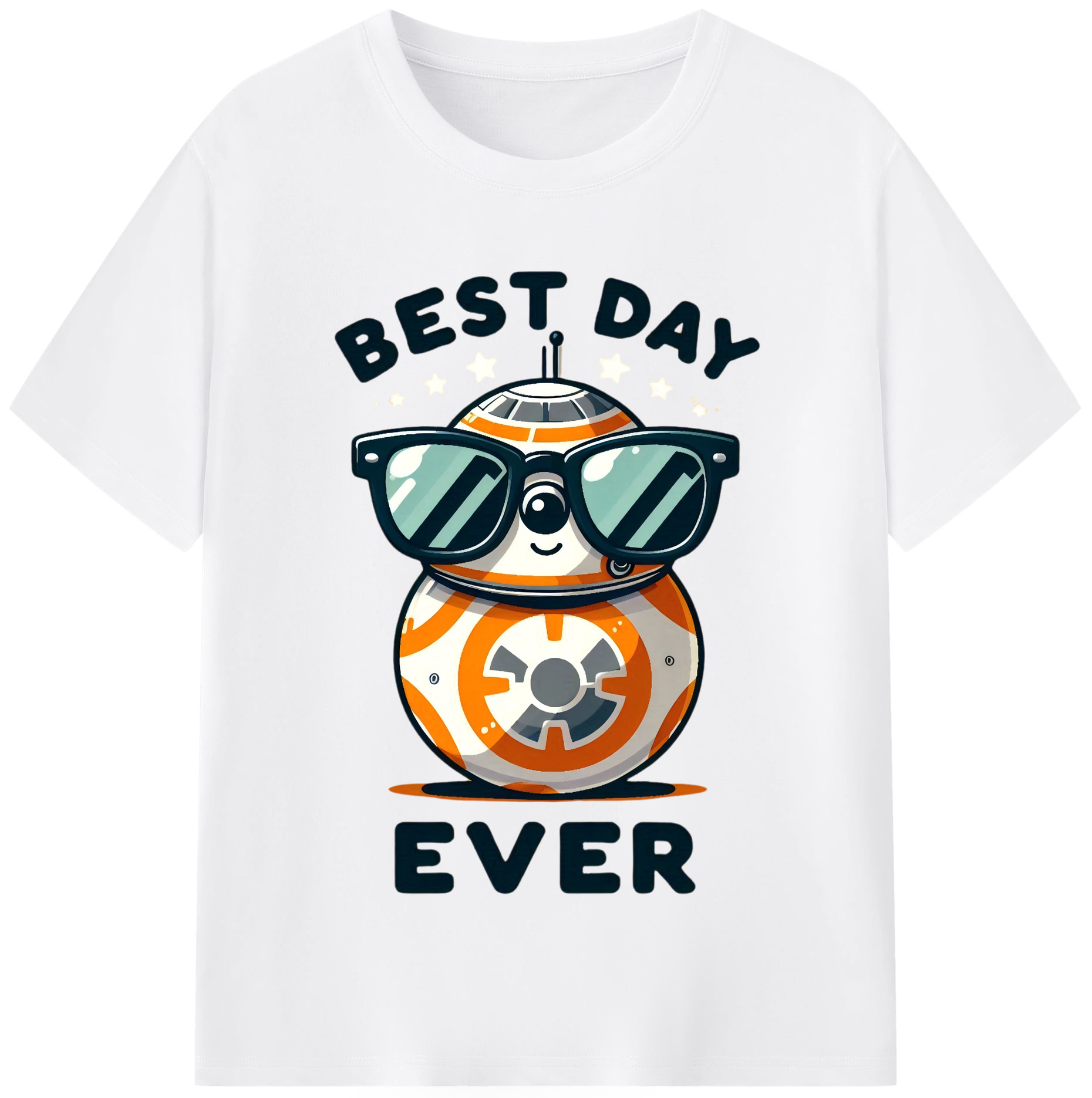 （画像用） スター・ウォーズ Star Wars 綿100％半袖Tシャツ（フロントプリント）