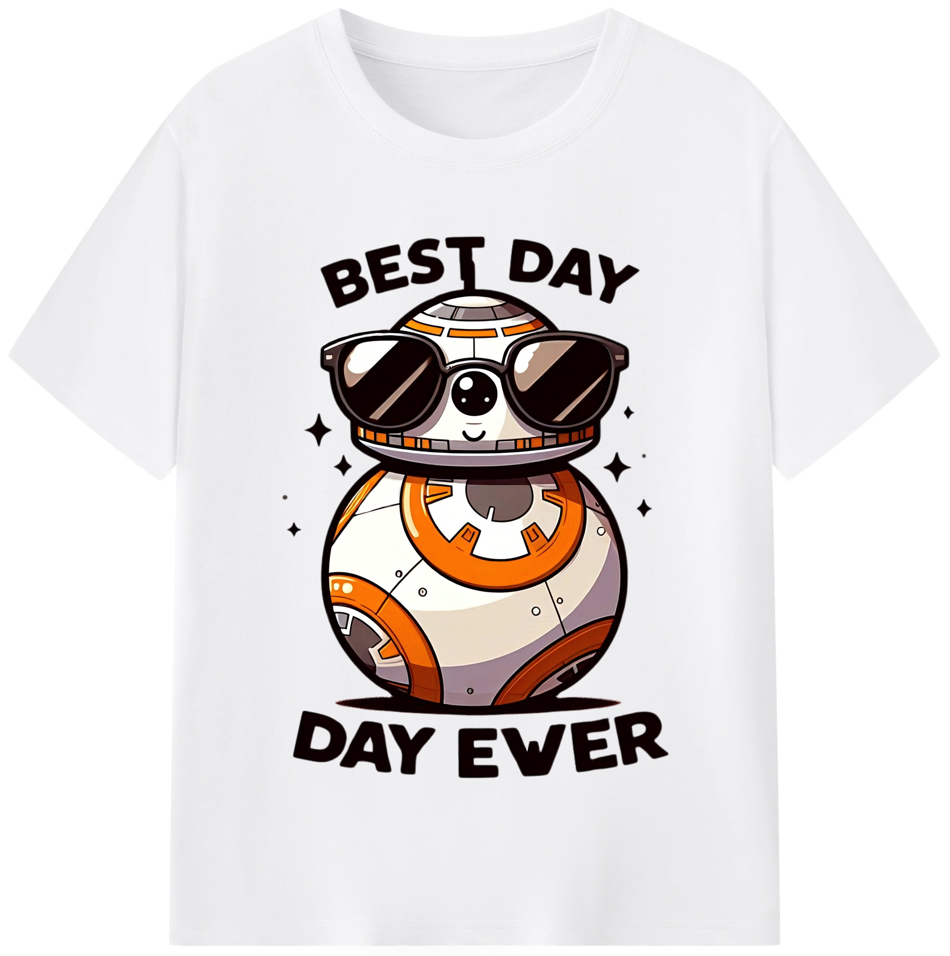 （画像用） スター・ウォーズ Star Wars 綿100％半袖Tシャツ（フロントプリント）