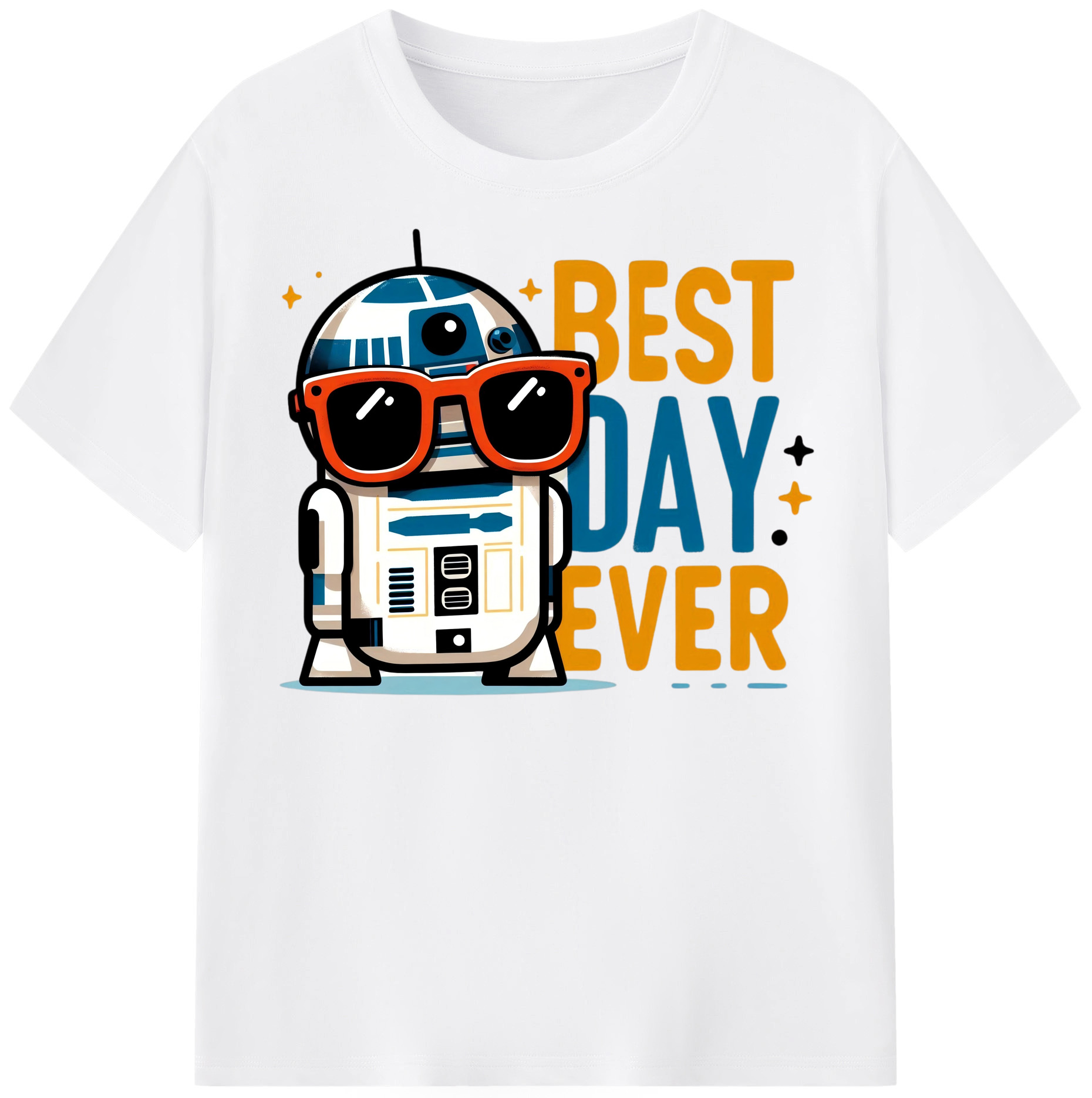 （画像用） スター・ウォーズ Star Wars 綿100％半袖Tシャツ（フロントプリント）