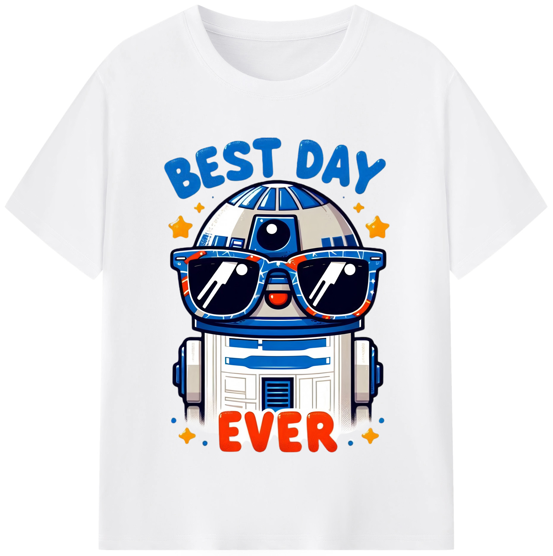 （画像用） スター・ウォーズ Star Wars 綿100％半袖Tシャツ（フロントプリント）