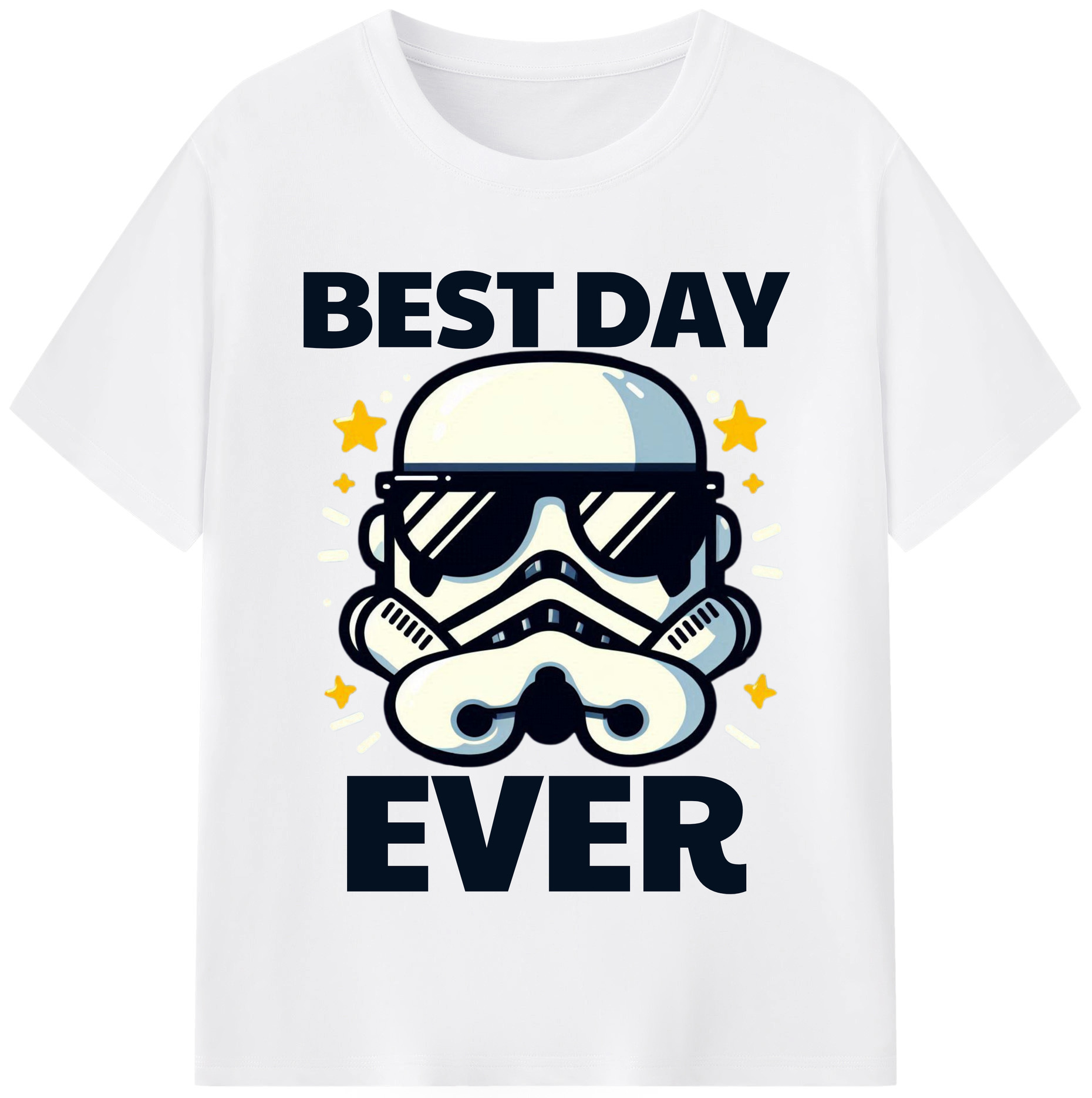 （画像用） スター・ウォーズ Star Wars 綿100％半袖Tシャツ（フロントプリント）