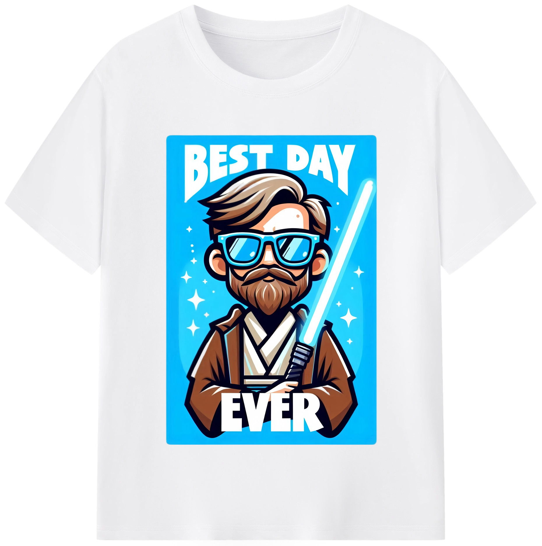 （画像用） スター・ウォーズ Star Wars 綿100％半袖Tシャツ（フロントプリント）