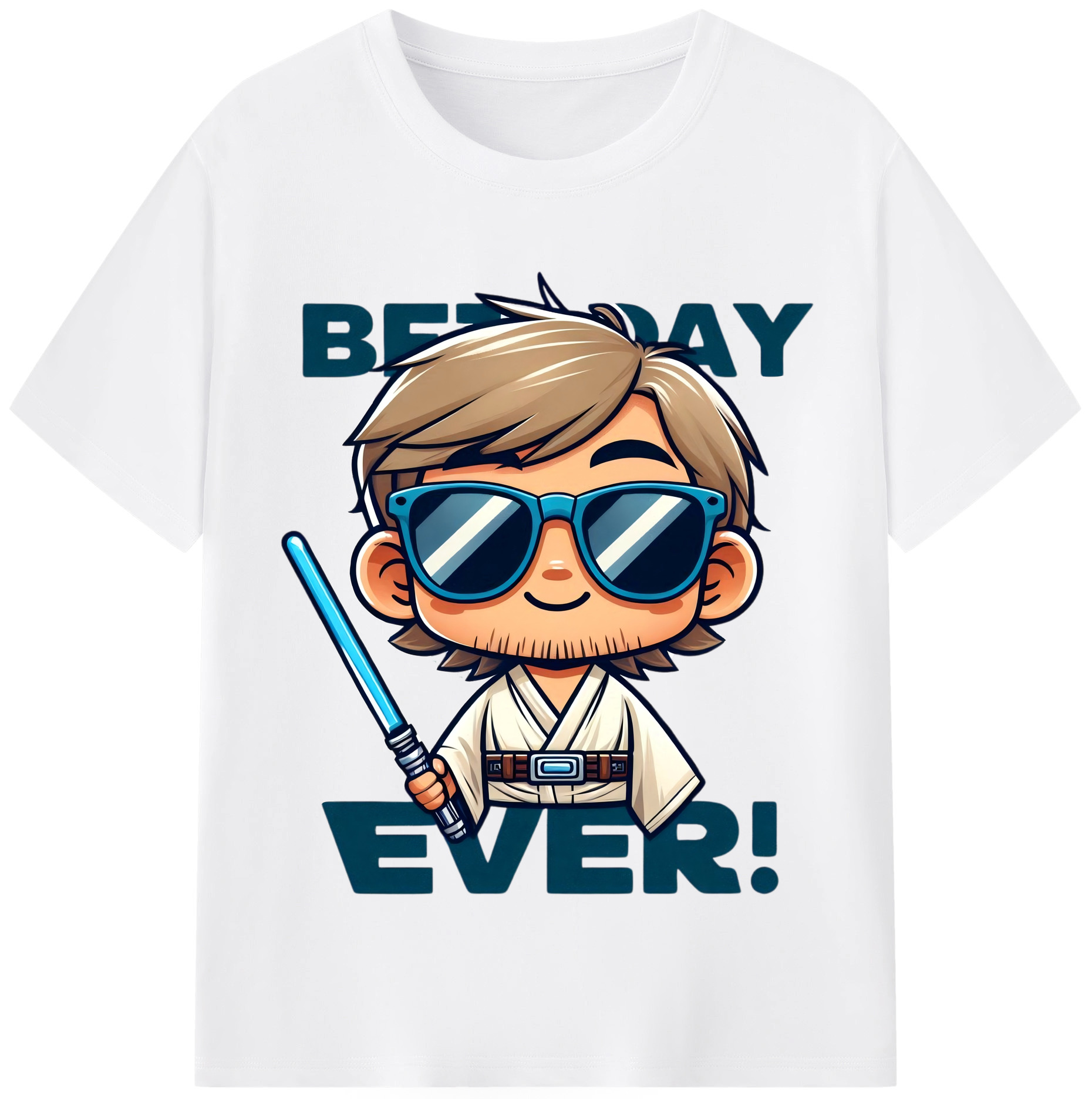 （画像用） スター・ウォーズ Star Wars 綿100％半袖Tシャツ（フロントプリント）