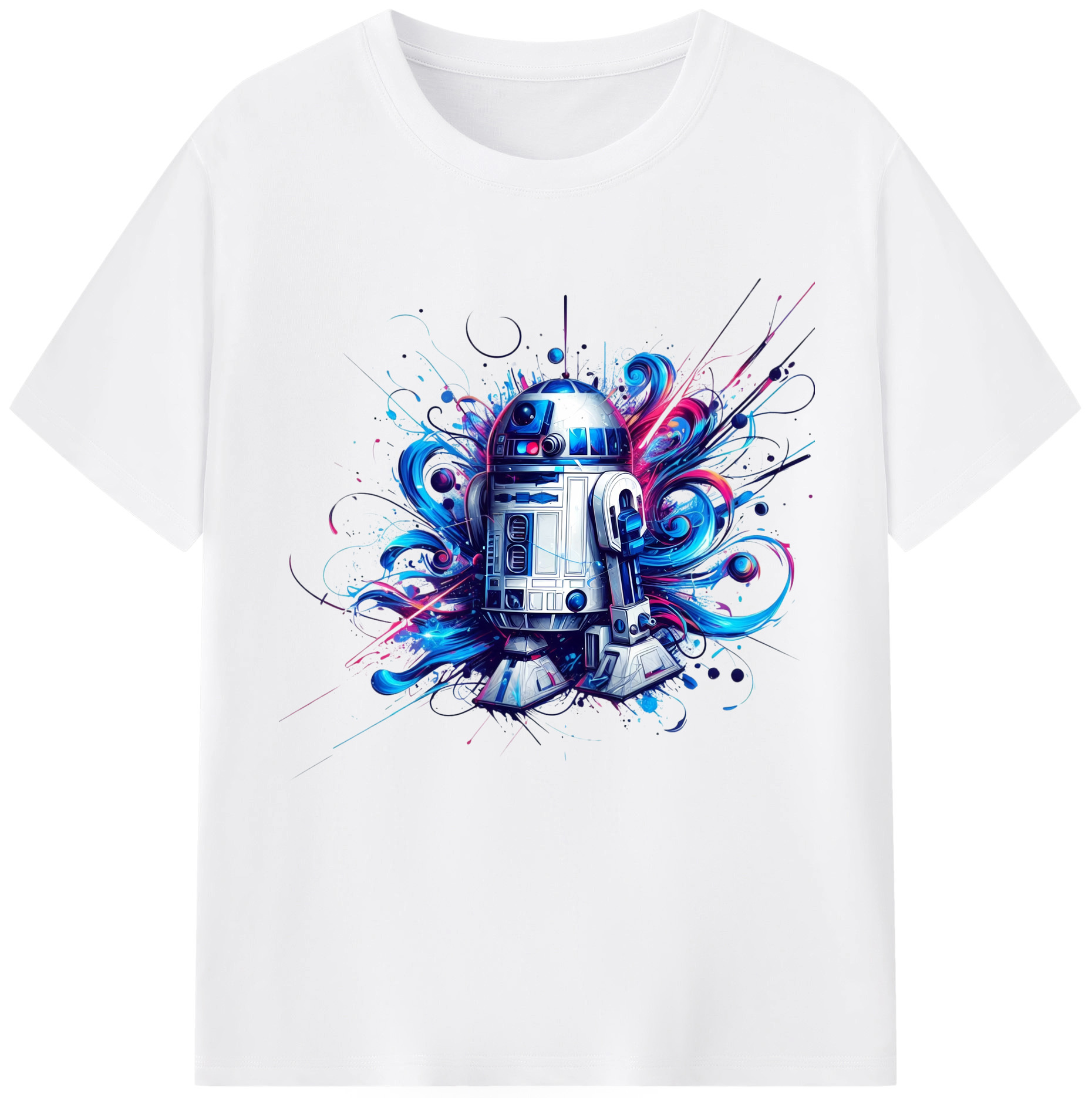 （画像用） スター・ウォーズ Star Wars 綿100％半袖Tシャツ（フロントプリント）