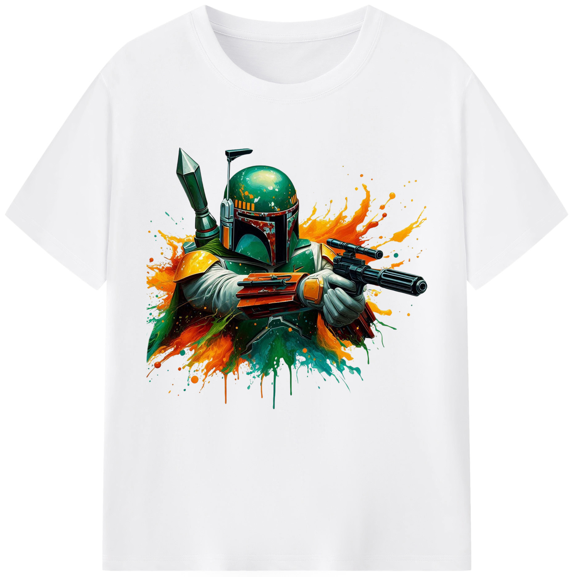 （画像用） スター・ウォーズ Star Wars 綿100％半袖Tシャツ（フロントプリント）