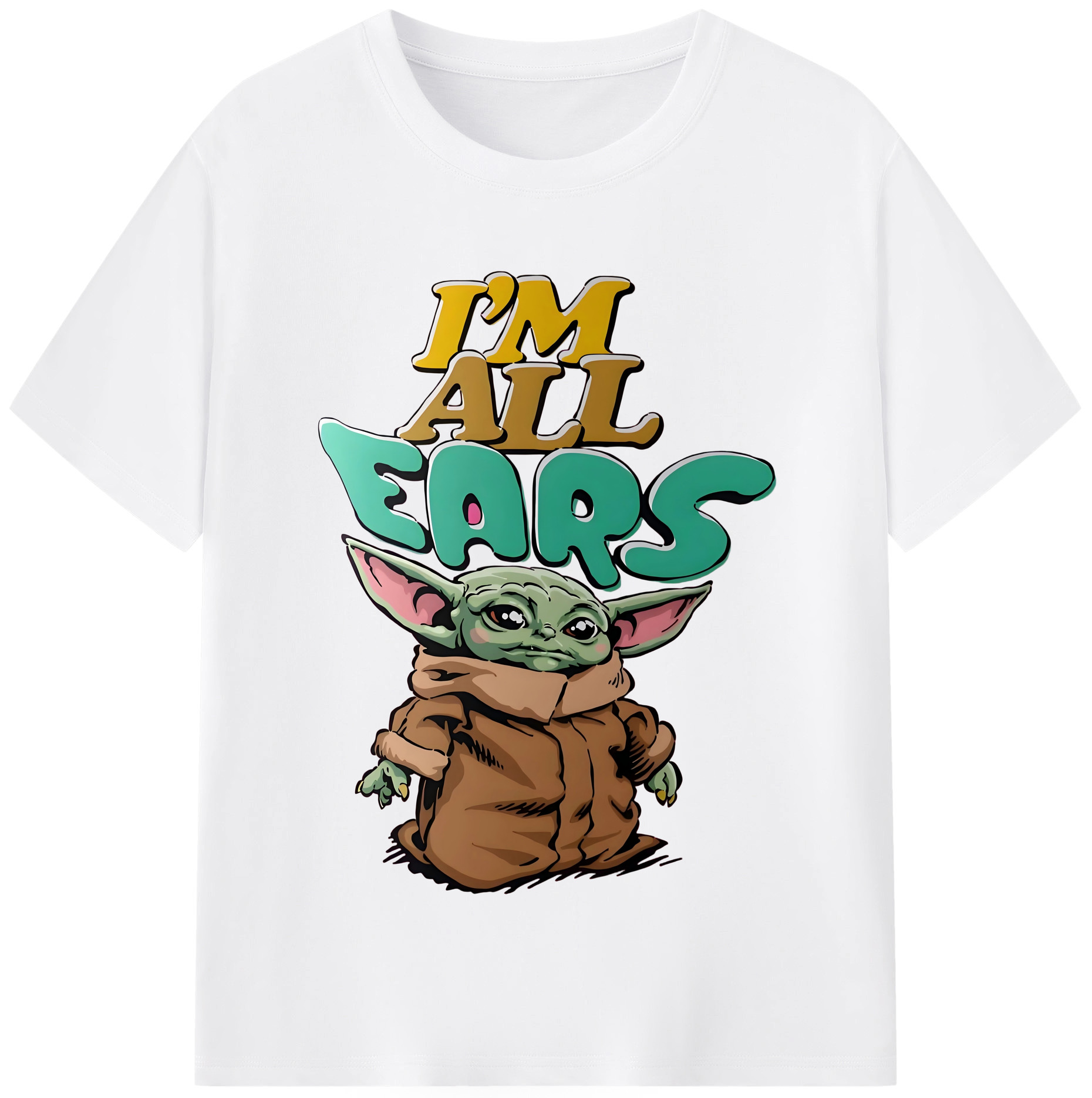 （画像用） スター・ウォーズ Star Wars 綿100％半袖Tシャツ（フロントプリント）