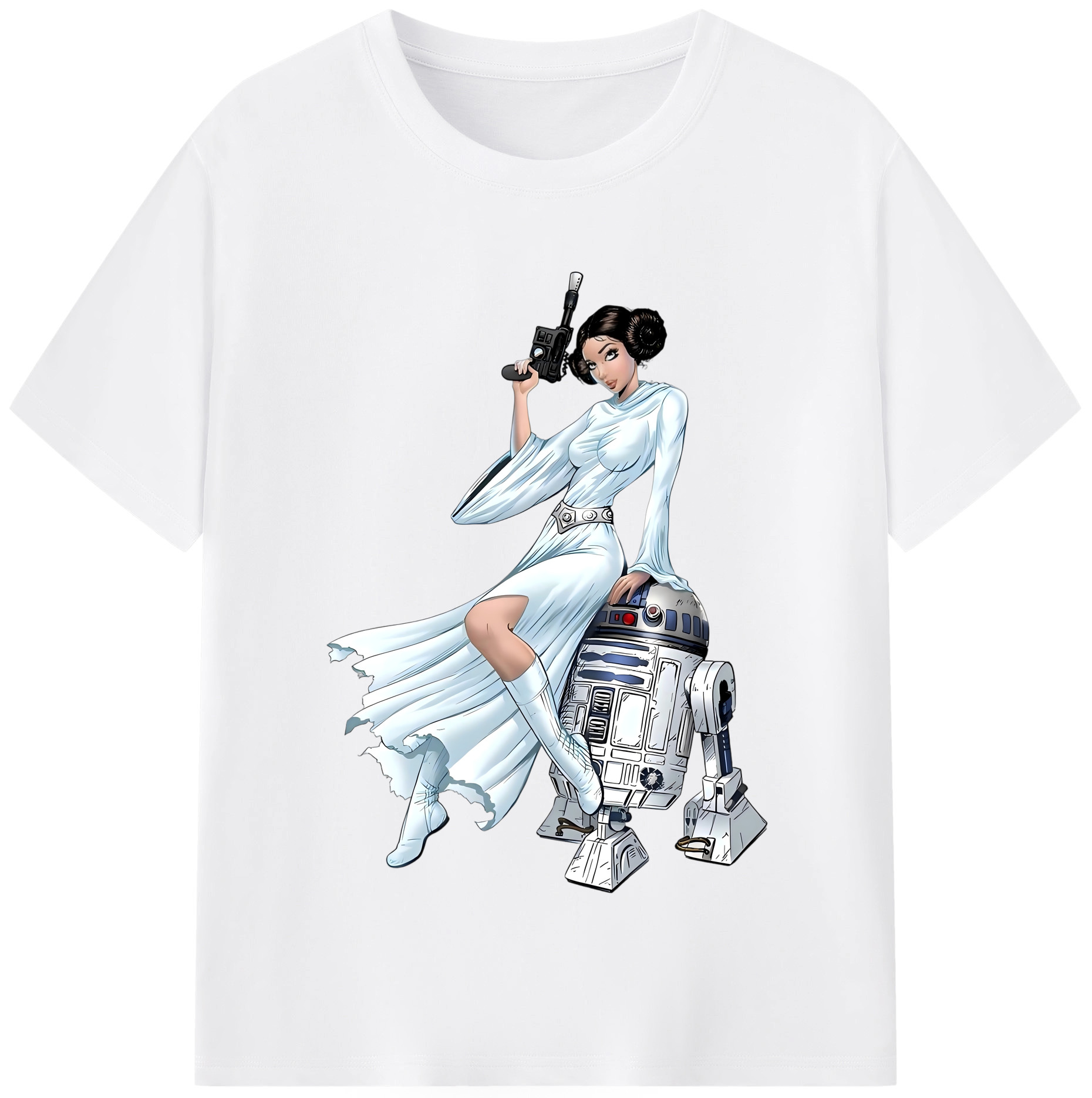 （画像用） スター・ウォーズ Star Wars 綿100％半袖Tシャツ（フロントプリント）