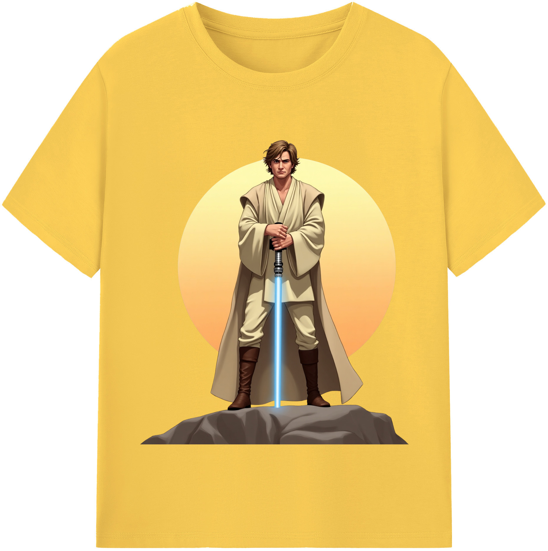（画像用） スター・ウォーズ Star Wars 綿100％半袖Tシャツ（フロントプリント）
