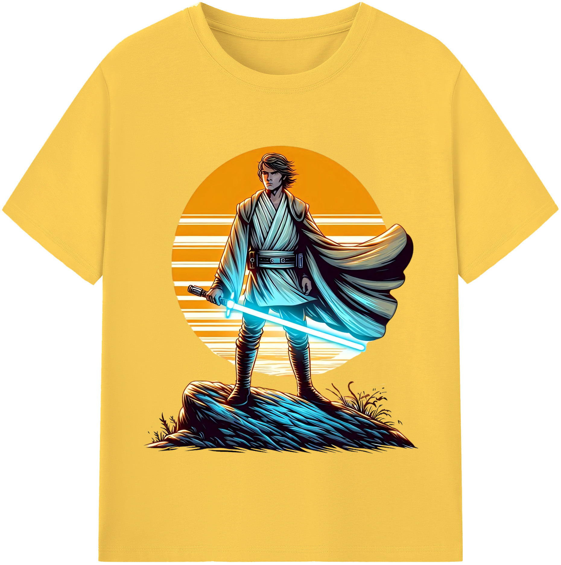 （画像用） スター・ウォーズ Star Wars 綿100％半袖Tシャツ（フロントプリント）