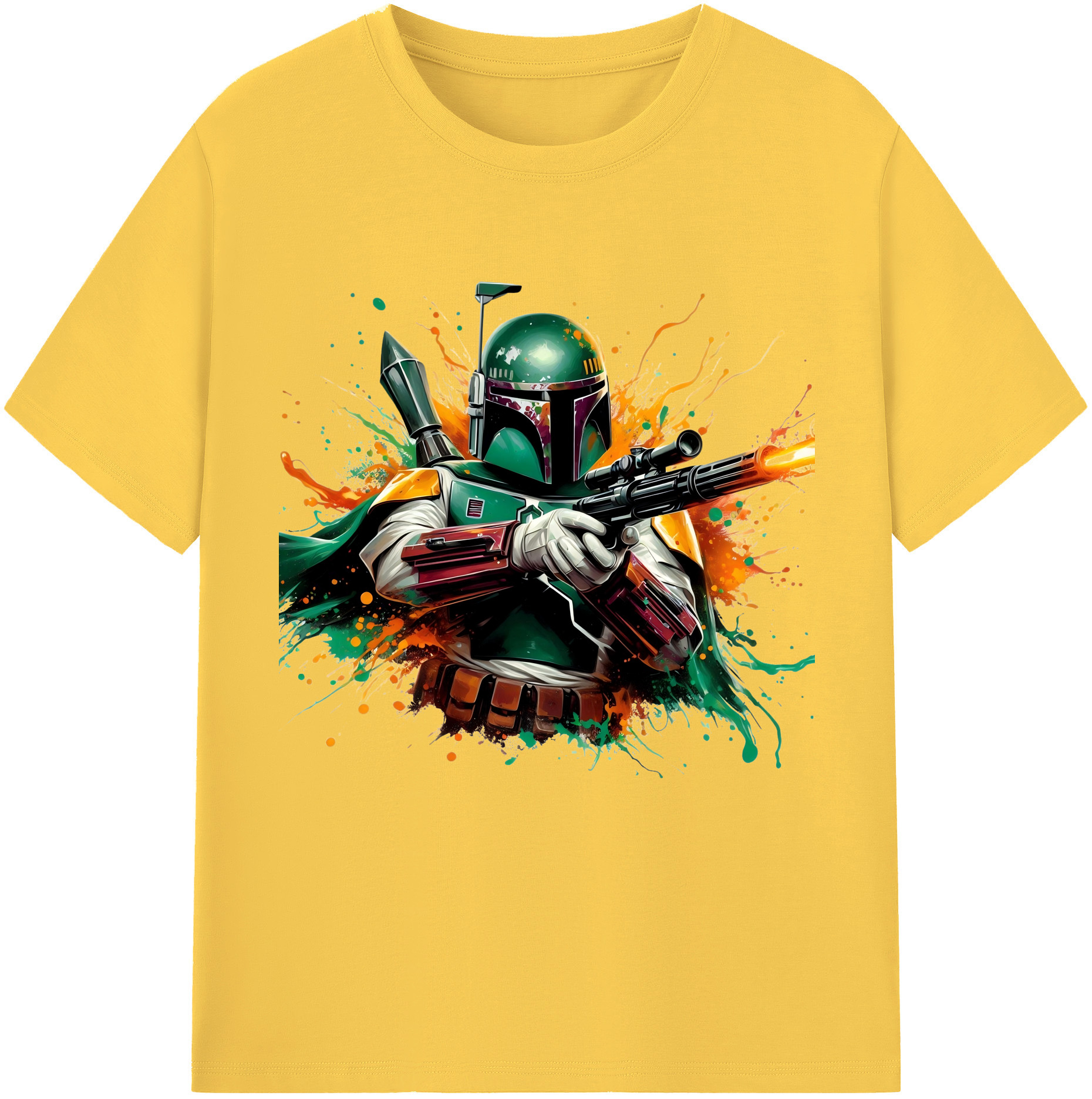 （画像用） スター・ウォーズ Star Wars 綿100％半袖Tシャツ（フロントプリント）